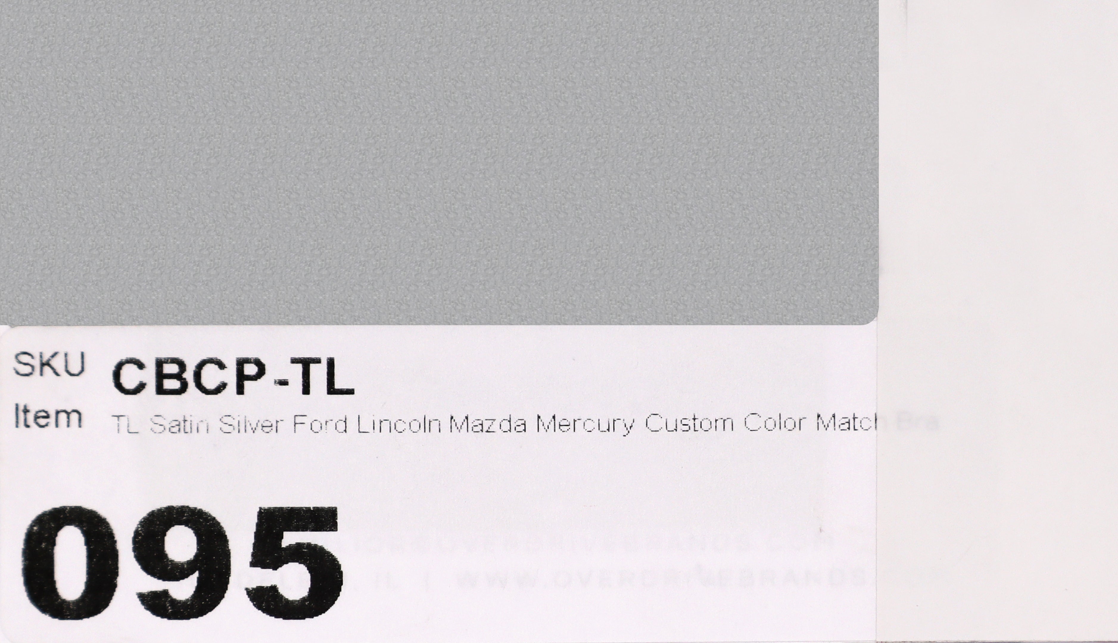 TL Satin Silver Ford Lincoln Mazda Mercury Custom Color Match Brake Caliper Paint