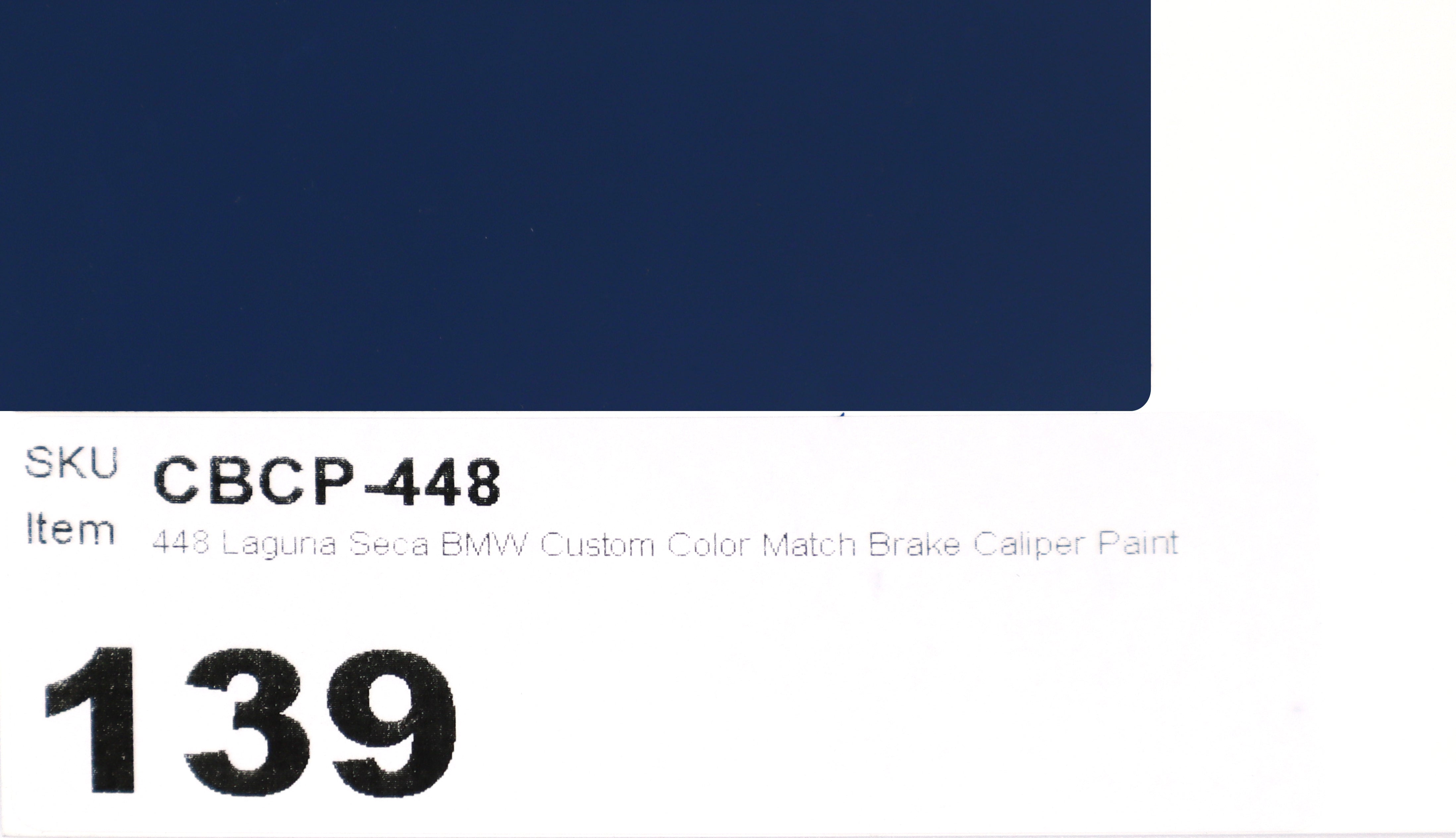 448 Laguna Seca BMW Custom Color Match Brake Caliper Paint