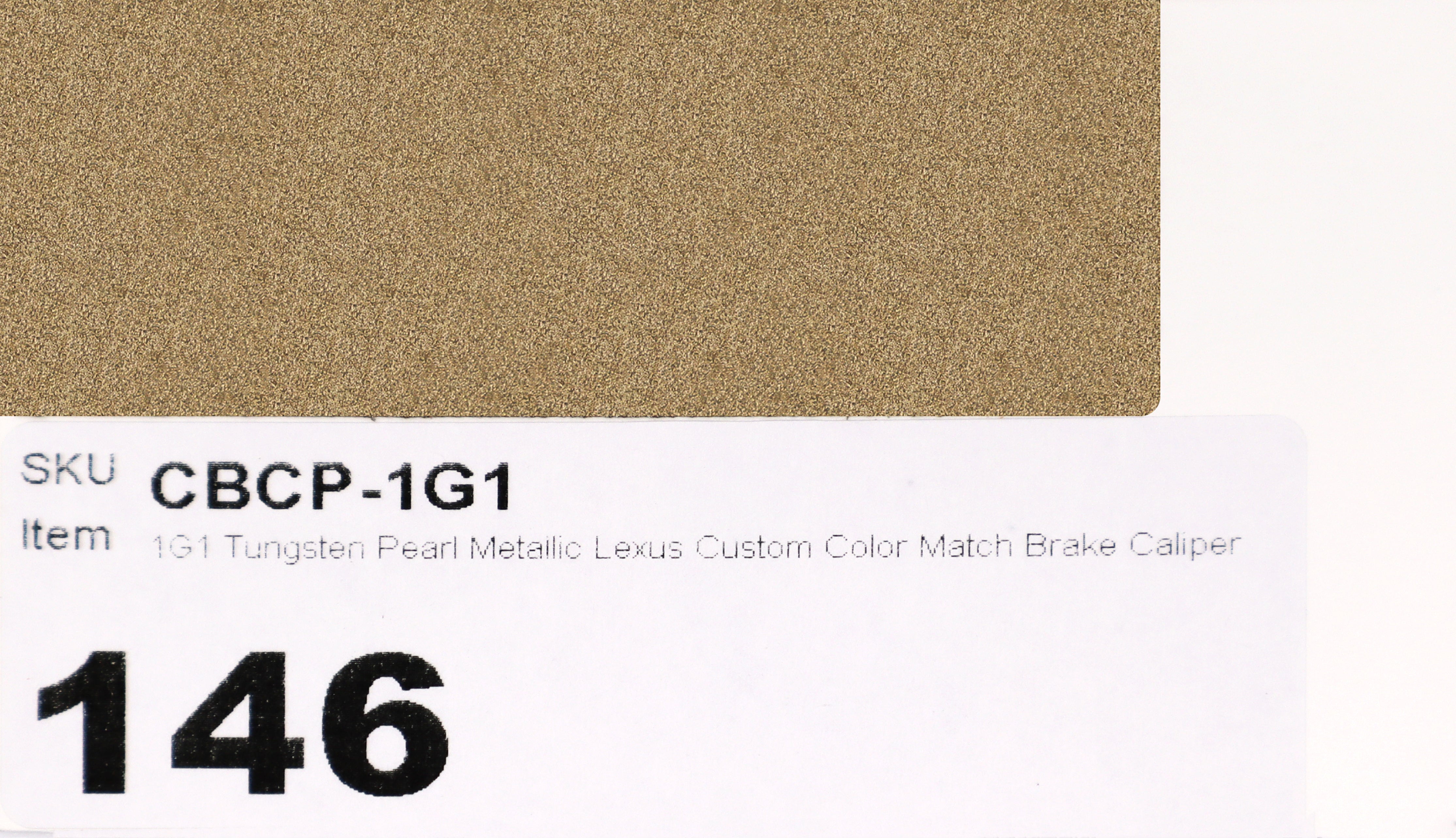 1G1 Tungsten Pearl Metallic Lexus Custom Color Match Brake Caliper Paint
