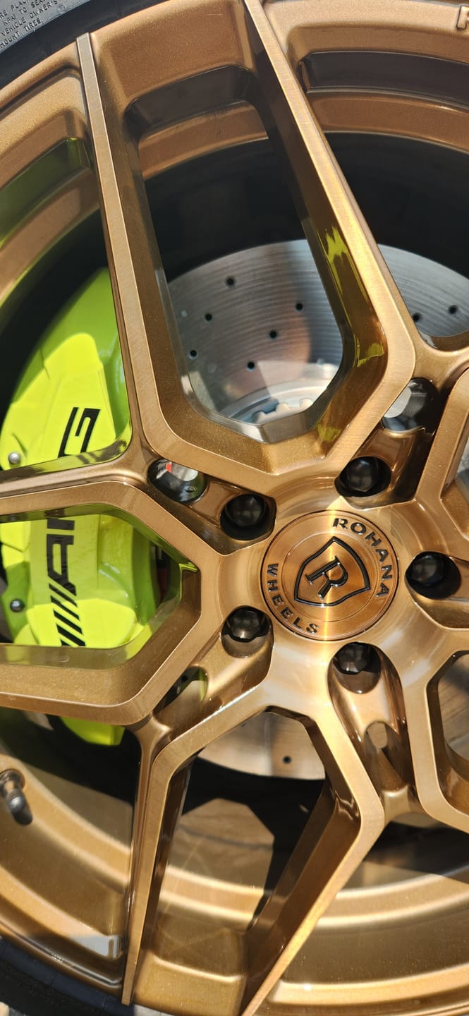 2M8 Porsche Acid Green Custom Color Match Brake Caliper Paint Kit