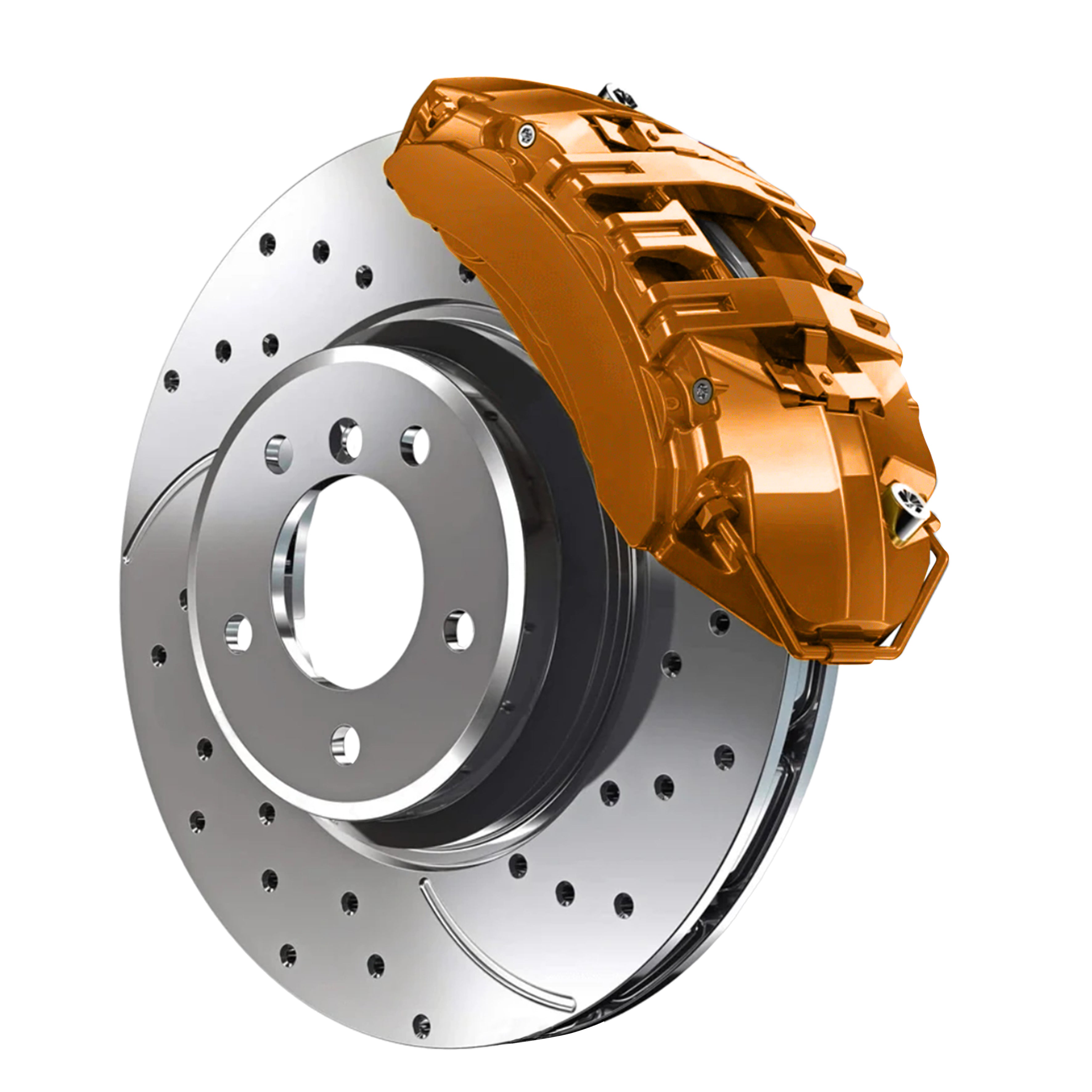 18K Evolution Orange Pearl Mazda Miata Custom Color Match Brake Caliper Paint