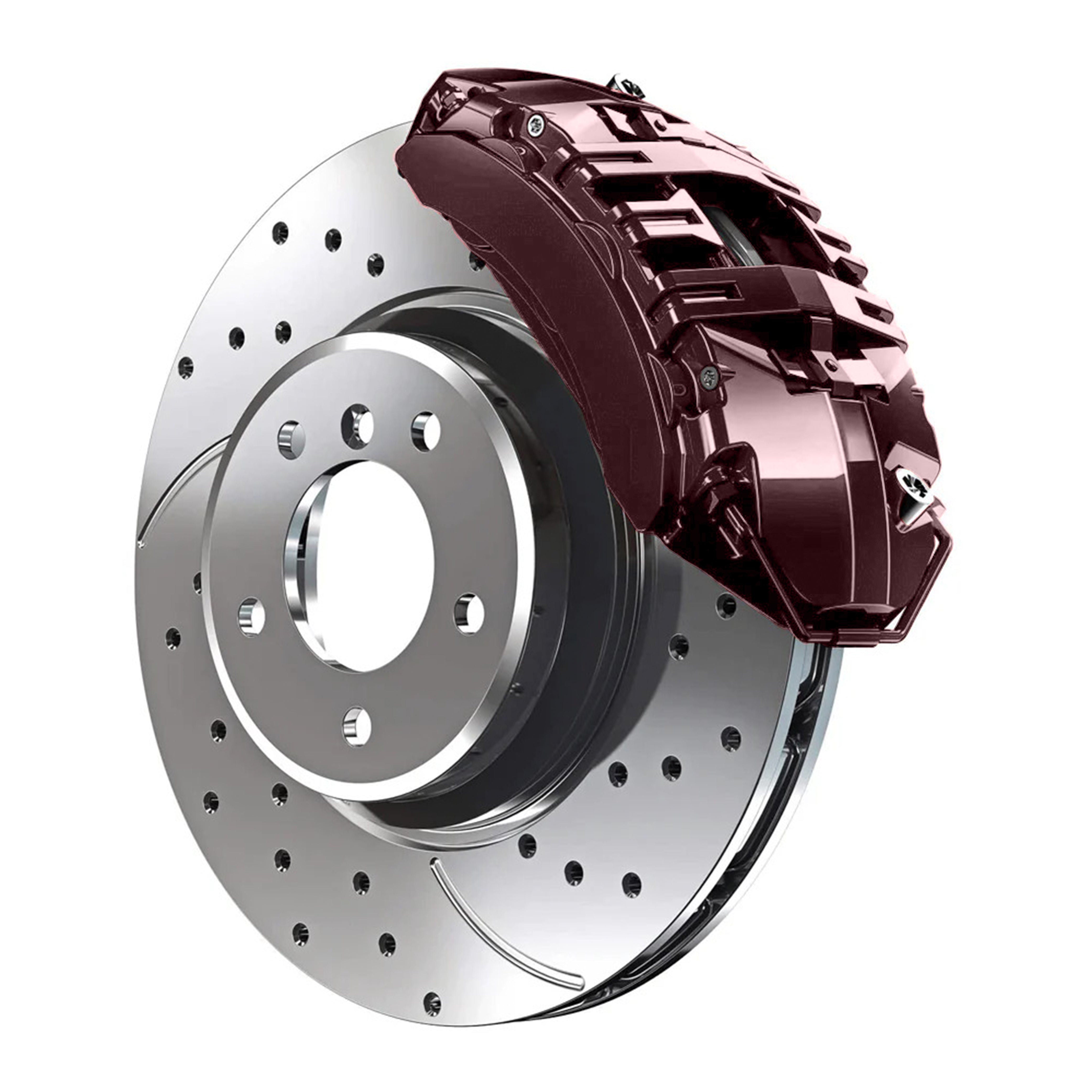 LE3P Red Pearl Effect 1987 1988 VW GTI 16V Custom Color Match Brake Caliper Paint