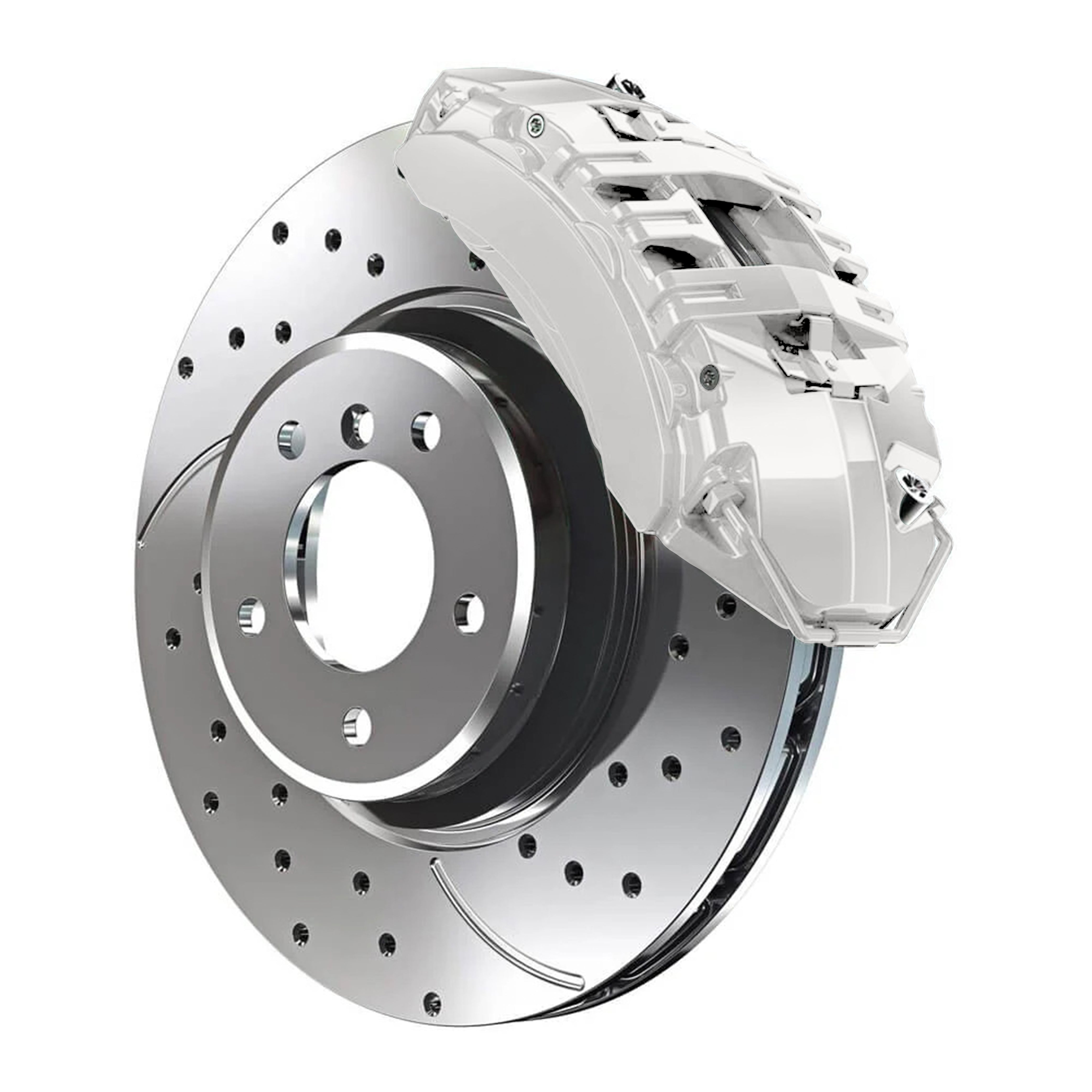 NH565 Grand Prix White Acura Honda Custom Color Match Brake Caliper Paint