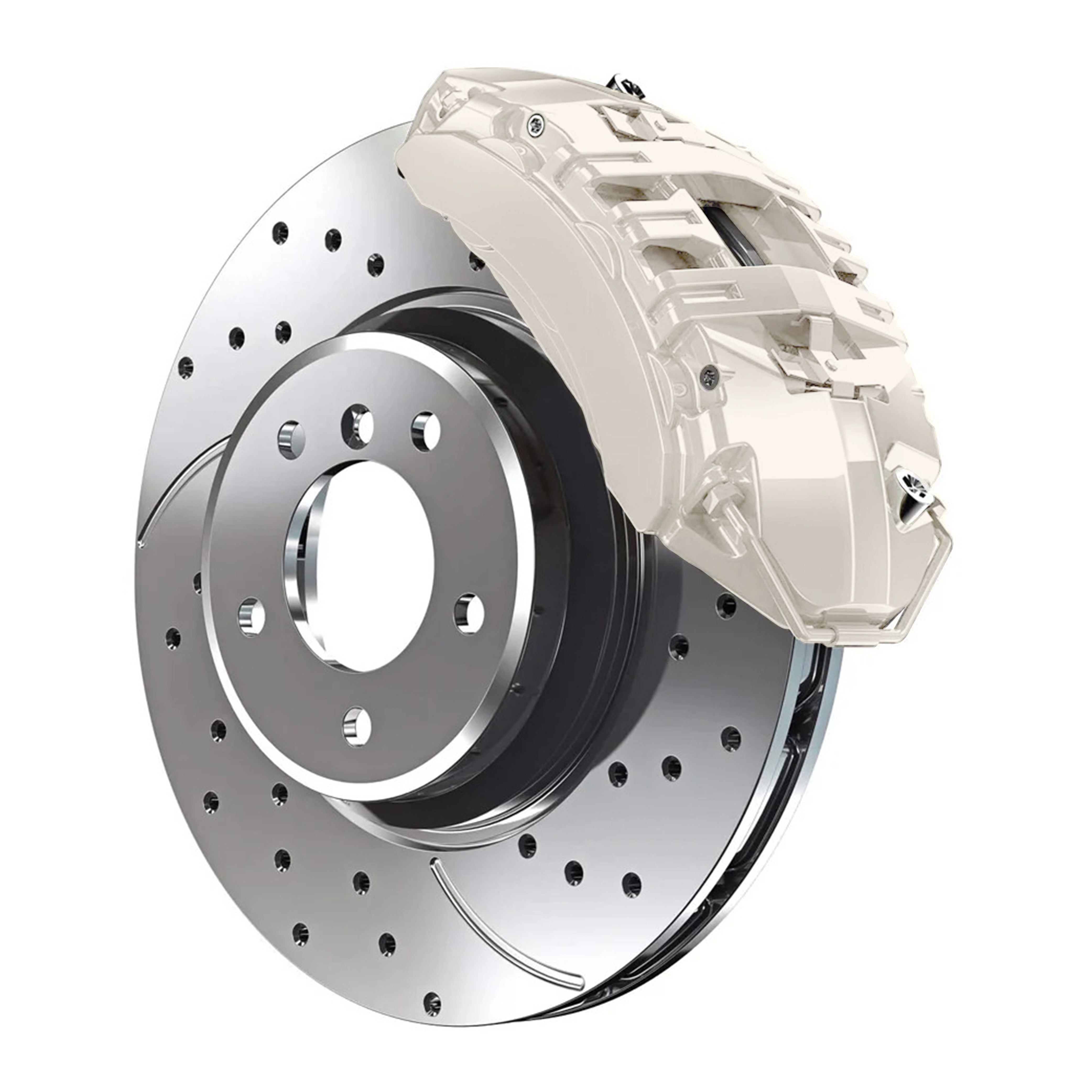 PW1 Stone White Chrysler Dodge Eagle Jeep Plymouth Custom Color Match Brake Caliper Paint