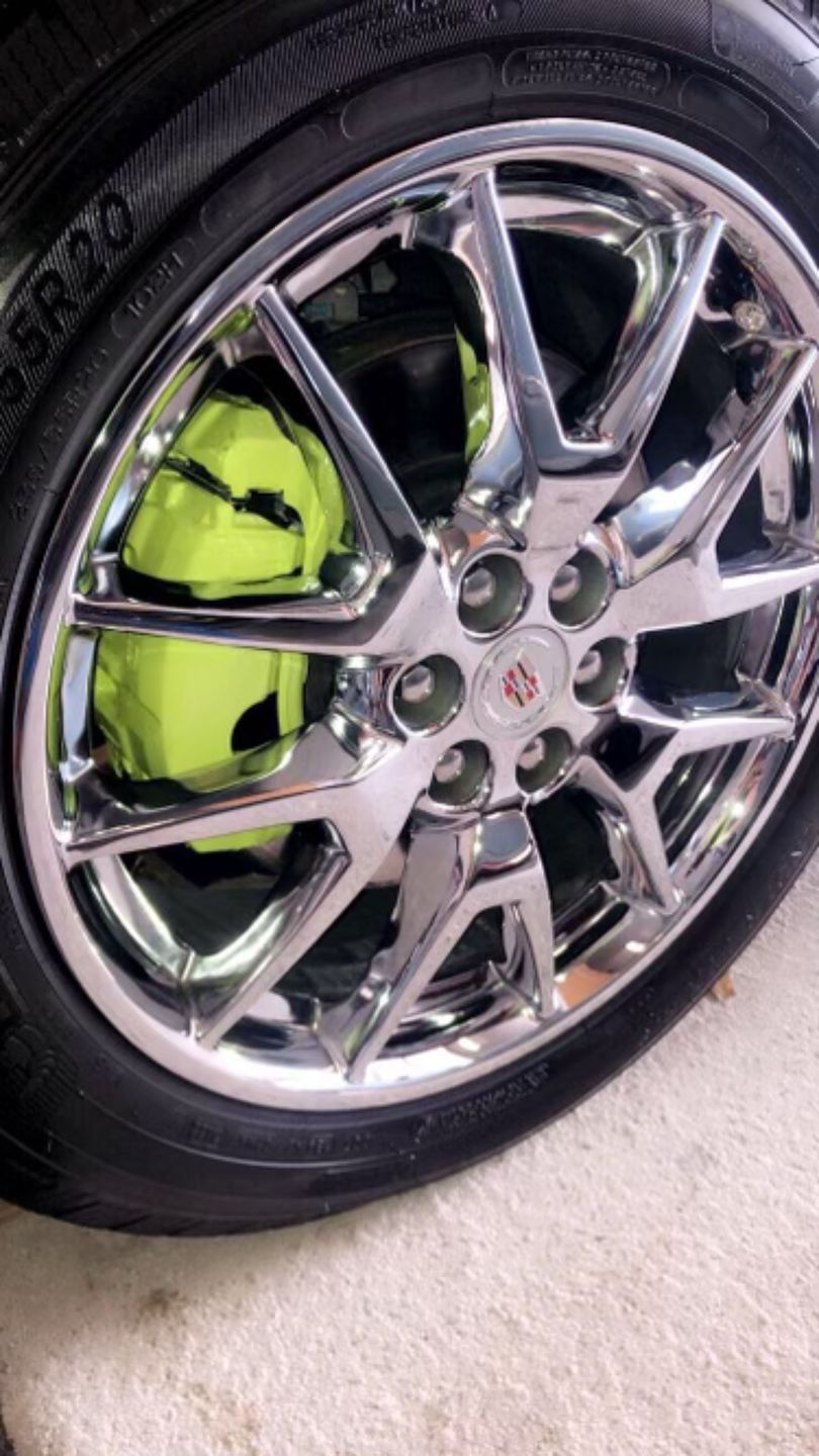 2M8 Porsche Acid Green Custom Color Match Brake Caliper Paint Kit