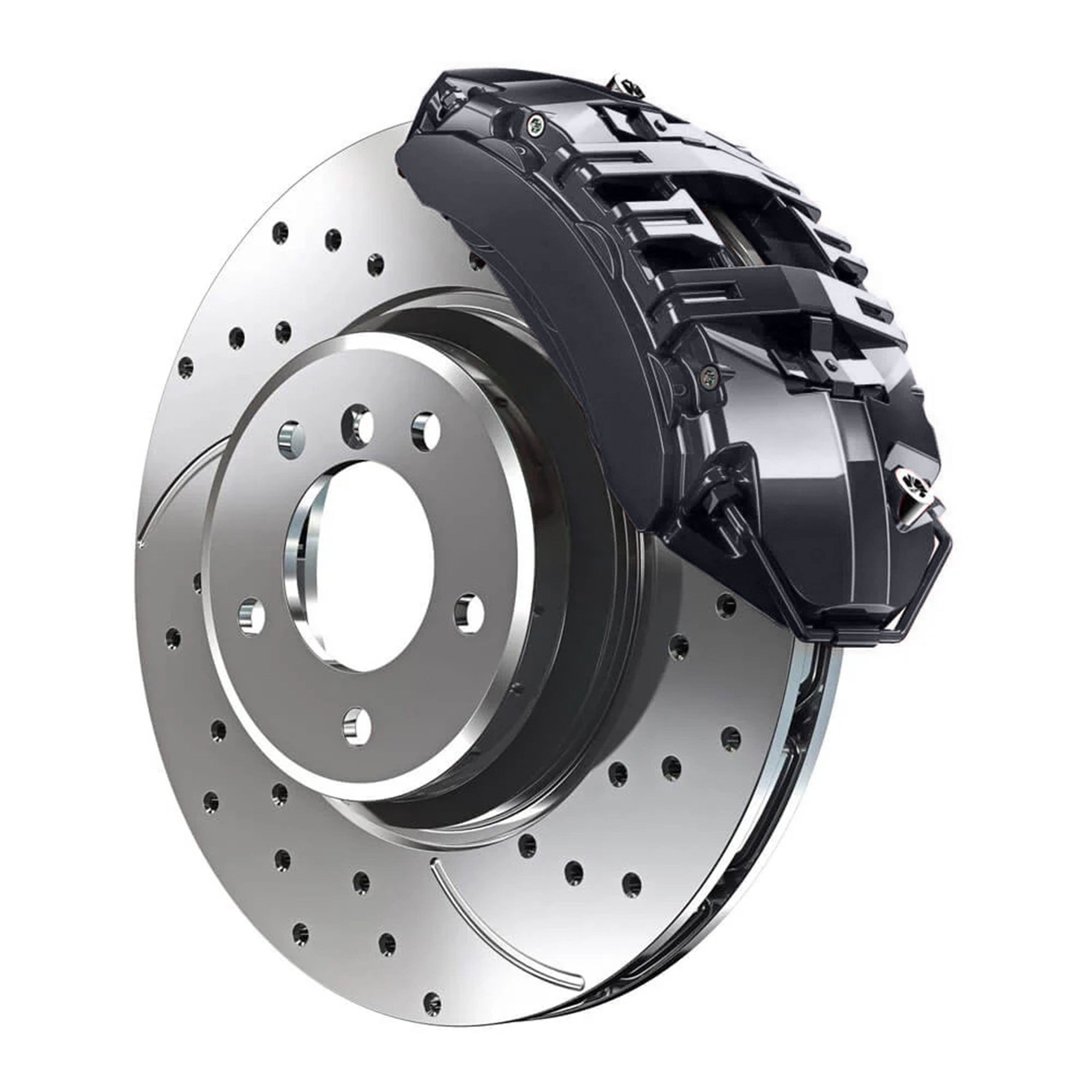 M7X E7 Atlas Gray Metallic Porsche Custom Color Match Brake Caliper Paint