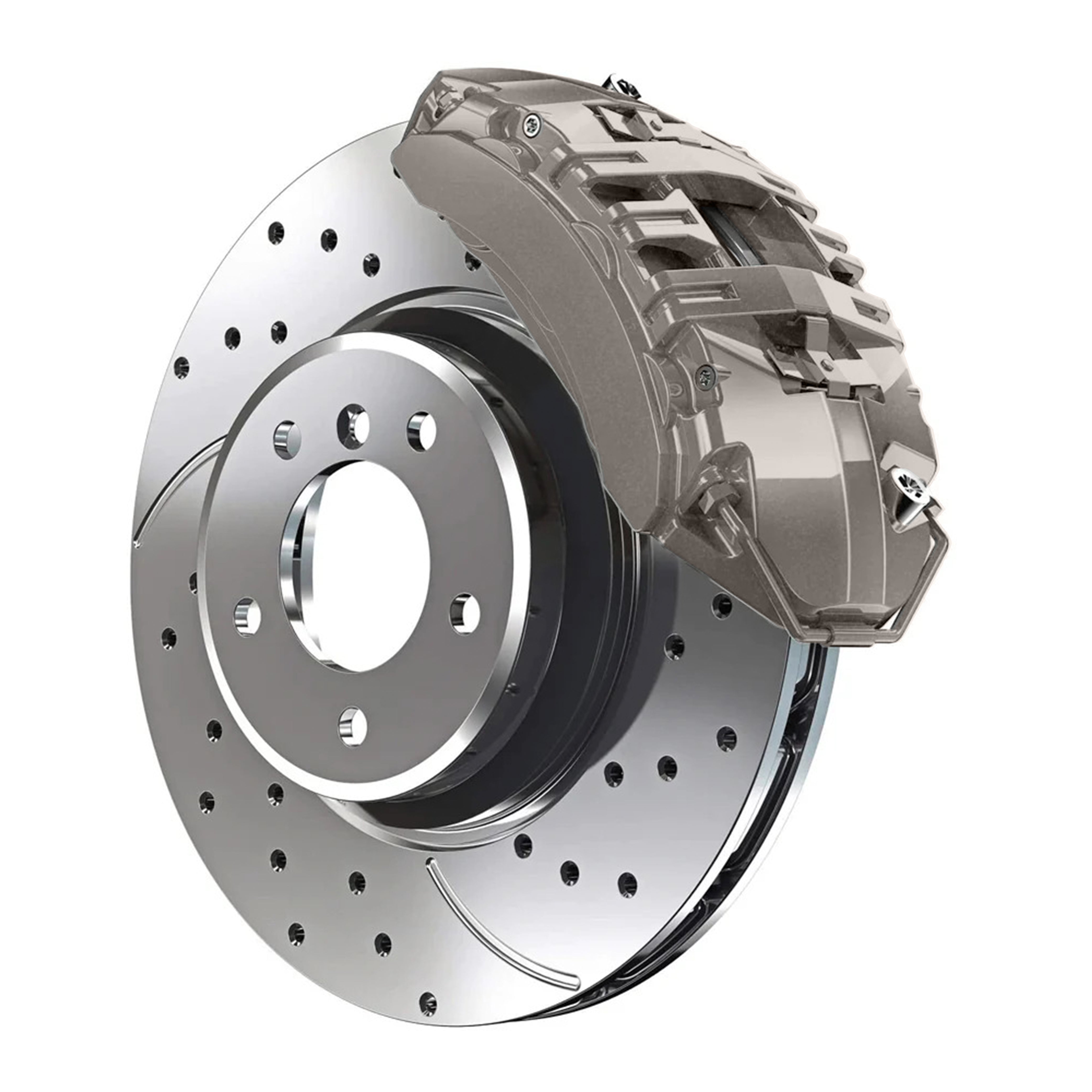 59-WA926L GM Fine Silver Birch Metallic Custom Color Match Brake Caliper Paint