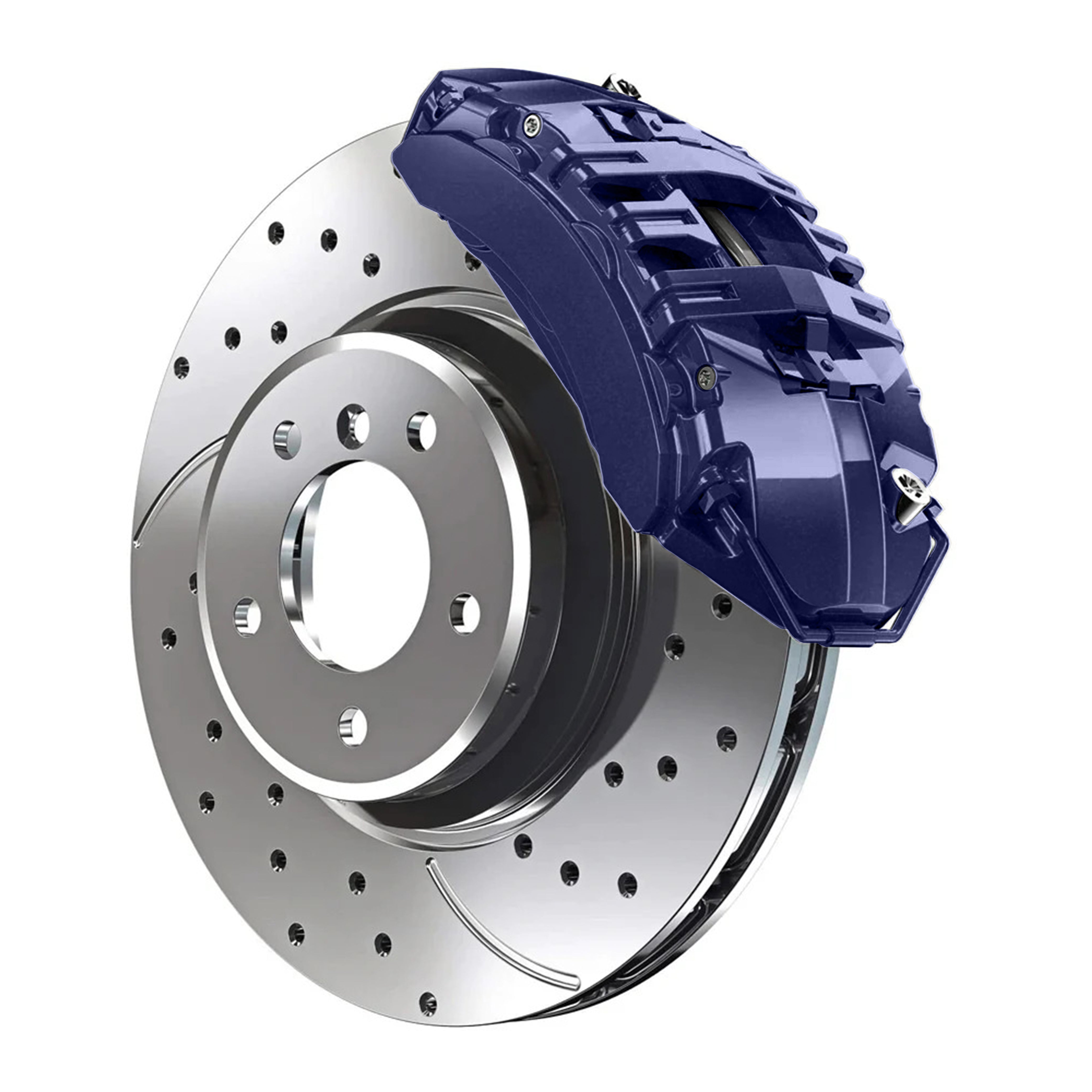 T70 Mitsubishi Ruri Blue Custom Color Match Brake Caliper Paint Kit