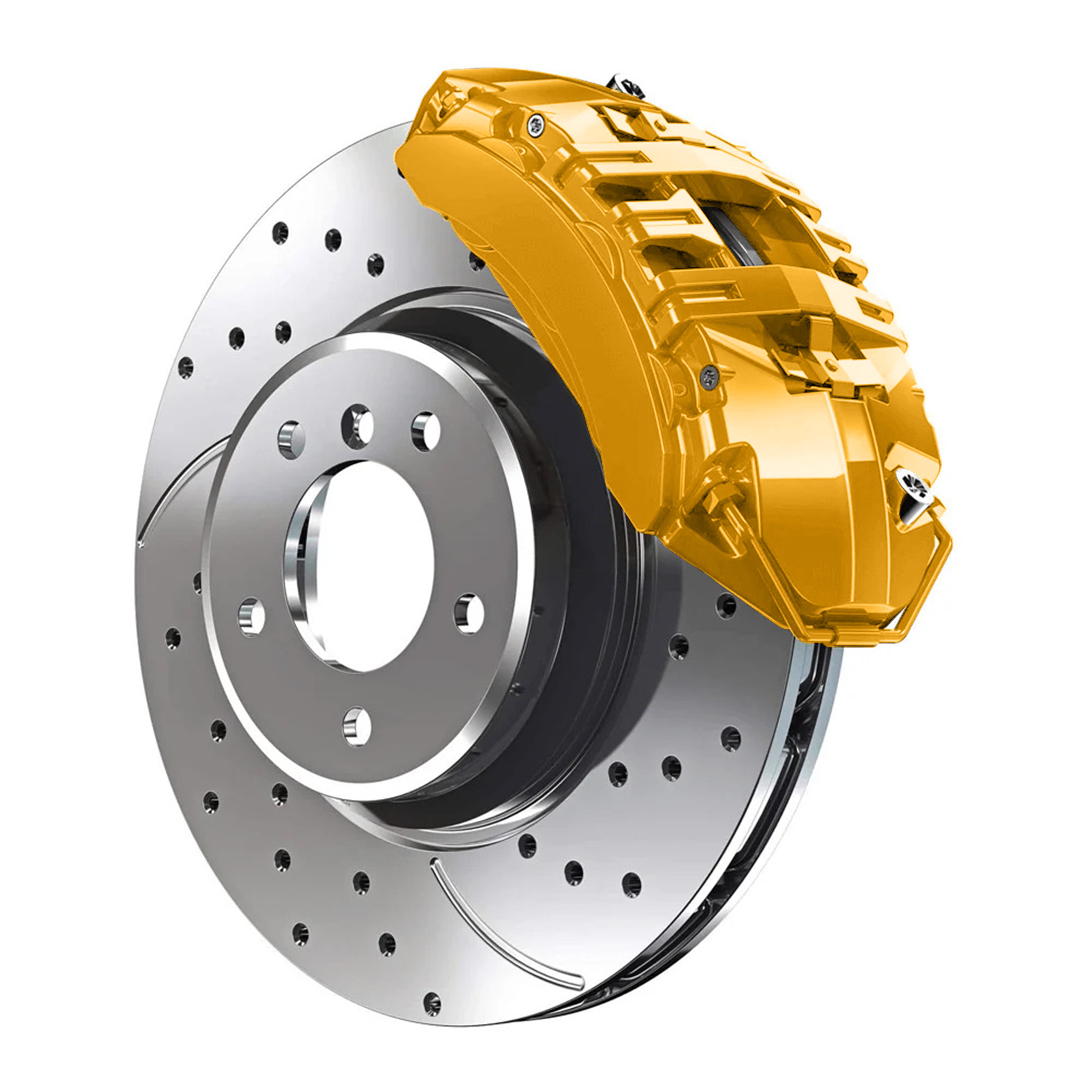 Y65P Honda Rio Yellow Custom Color Match Brake Caliper Paint Kit