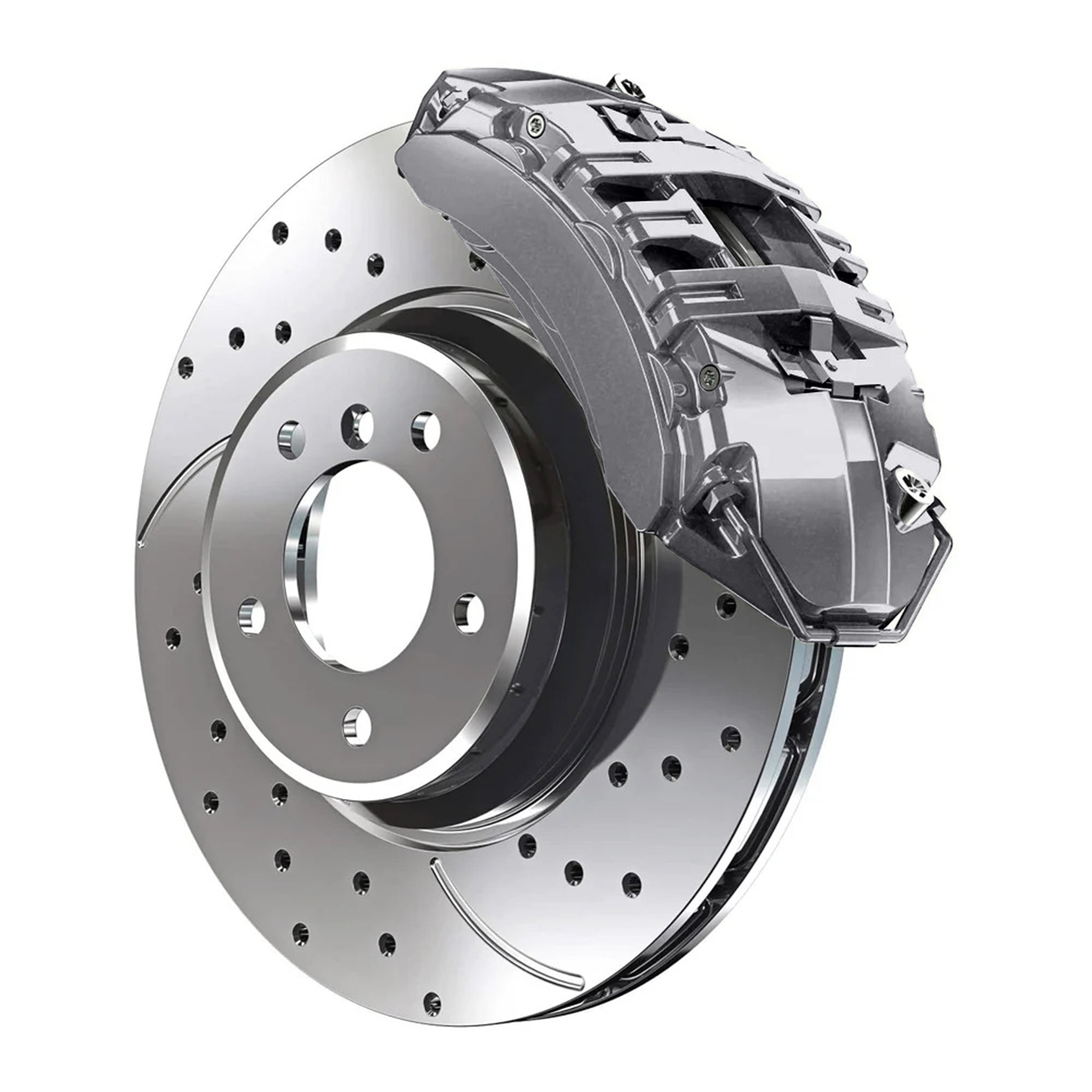 NH-630M Acura Silver Stone Metallic Custom Color Match Brake Caliper Paint Kit