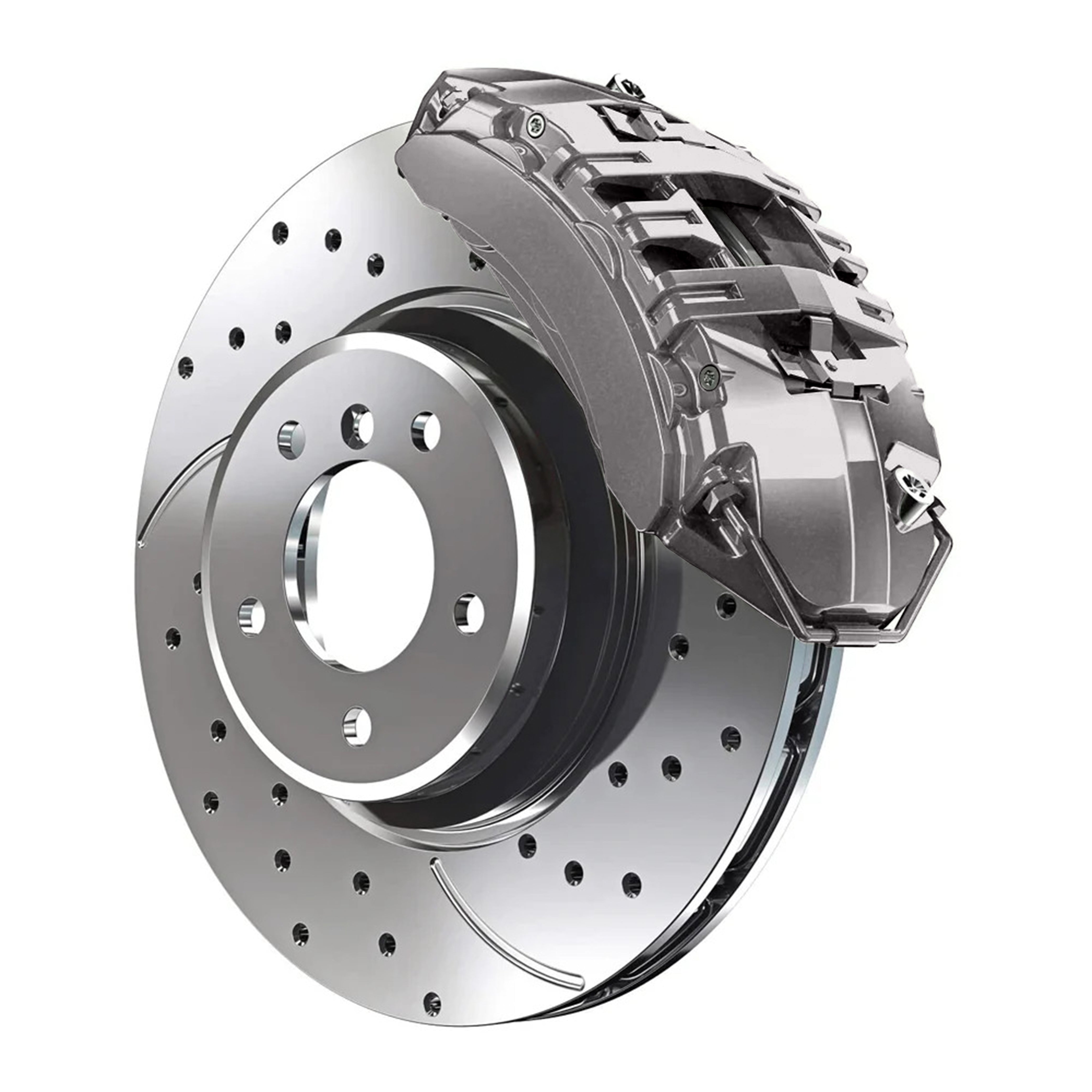 1DO Toyota Silver Metallic Custom Color Match Brake Caliper Paint Kit