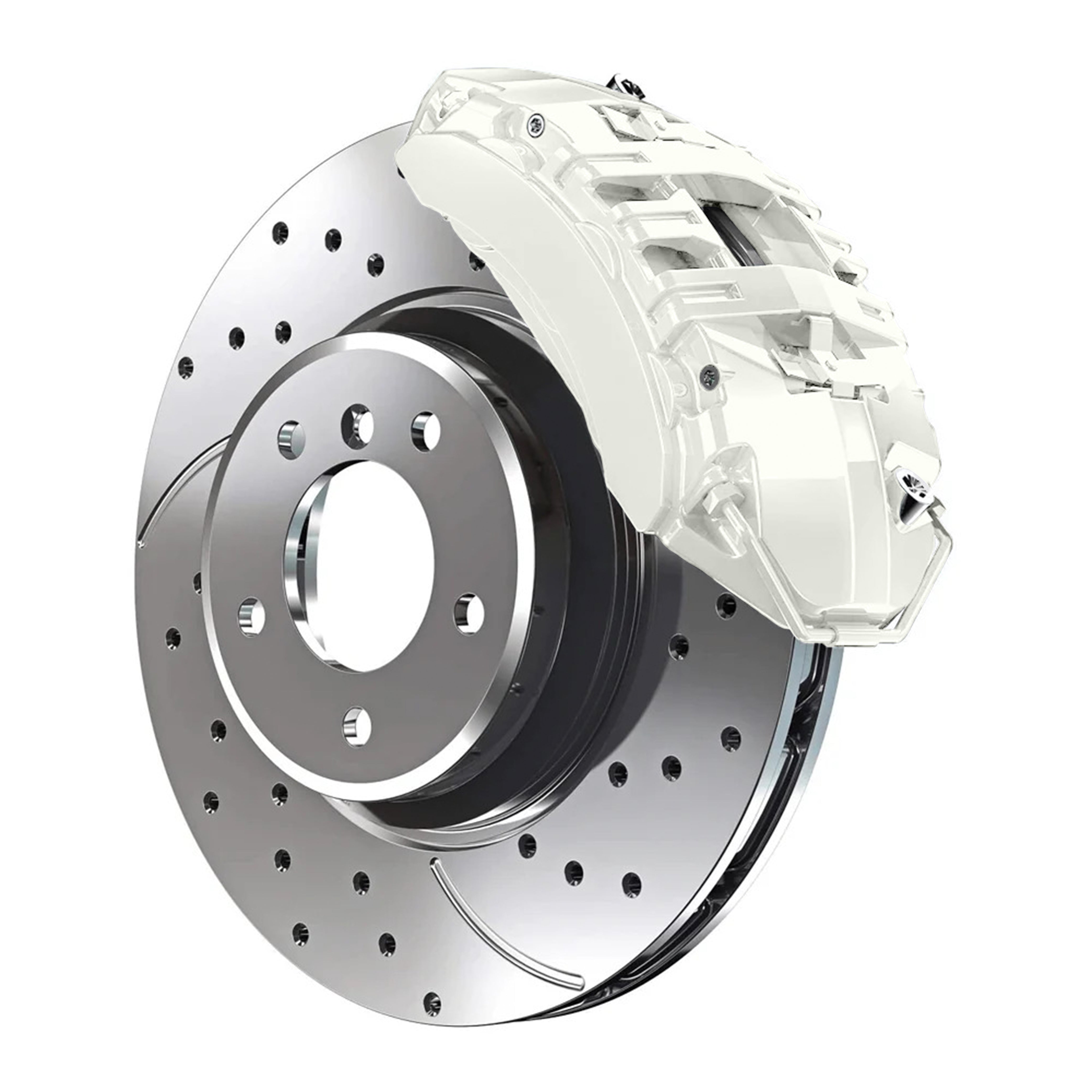 QX1 Infiniti Pearl White Custom Color Match Brake Caliper Paint Kit