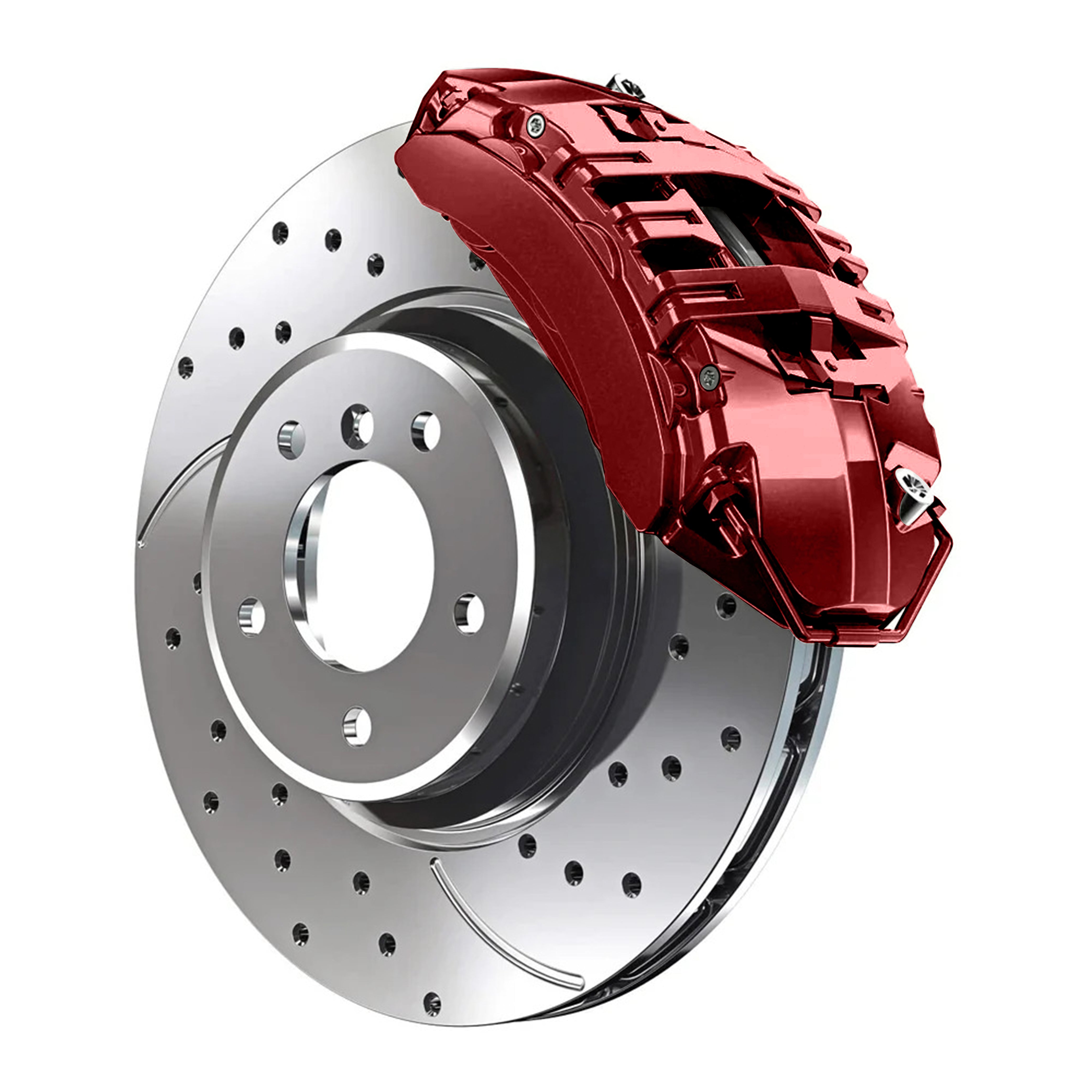 E9-M6688 Ford Laser Red Pearl Metallic Tri-coat Custom Color Match Brake Caliper Paint Kit