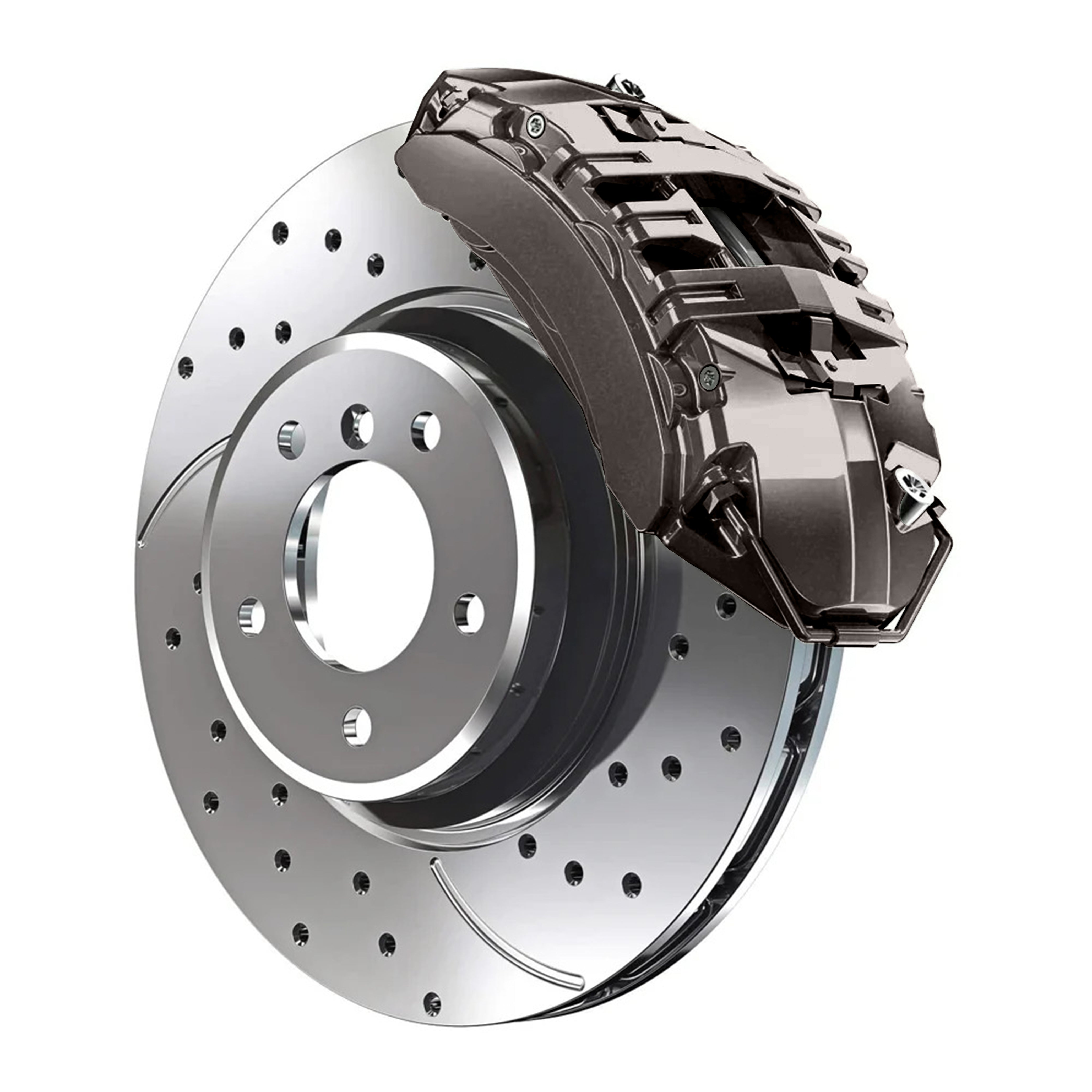 TK Ford Mineral Gray Pri Metallic Custom Color Match Brake Caliper Paint