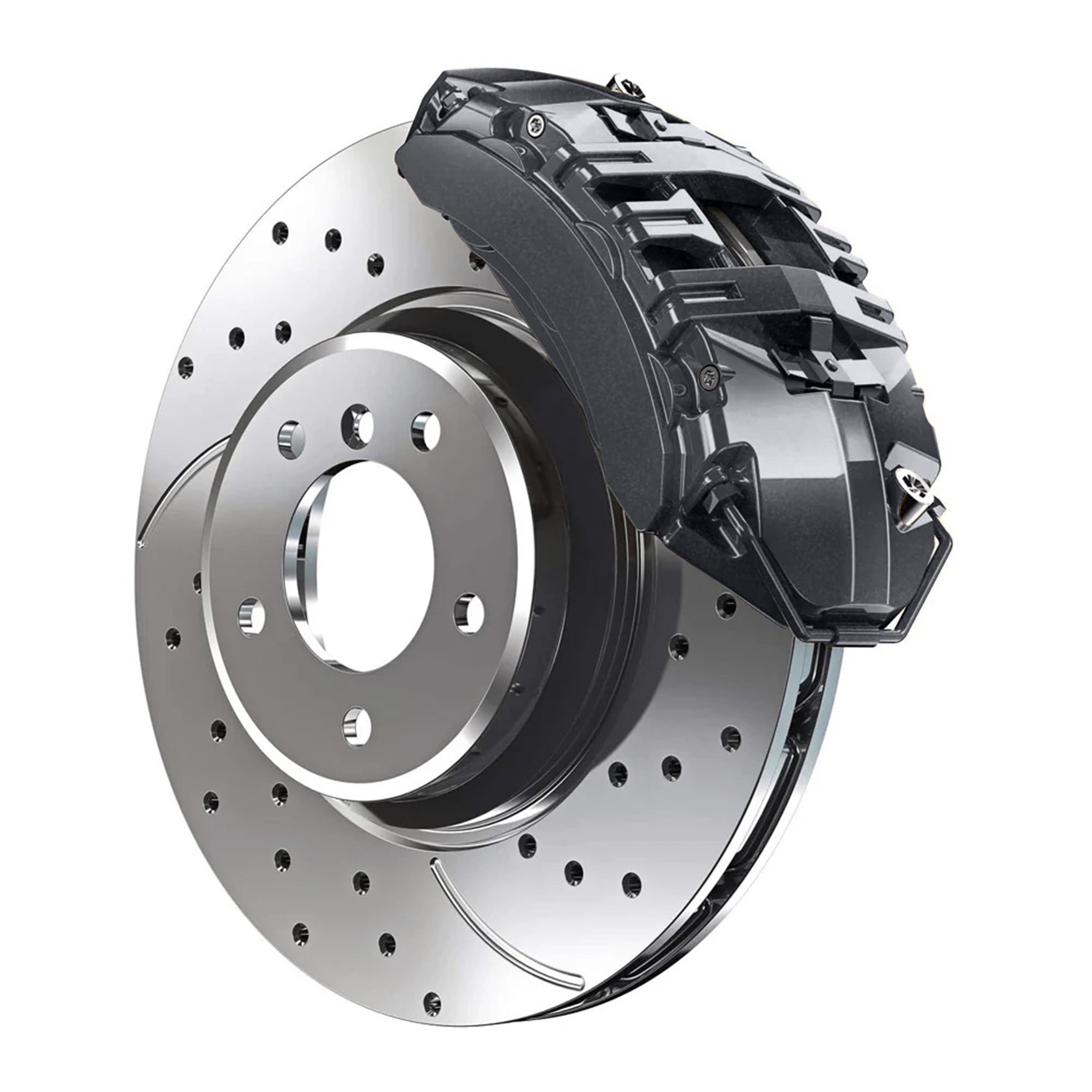 1H9 Mercury Gray Metallic Custom Color Match Brake Caliper Paint Kit