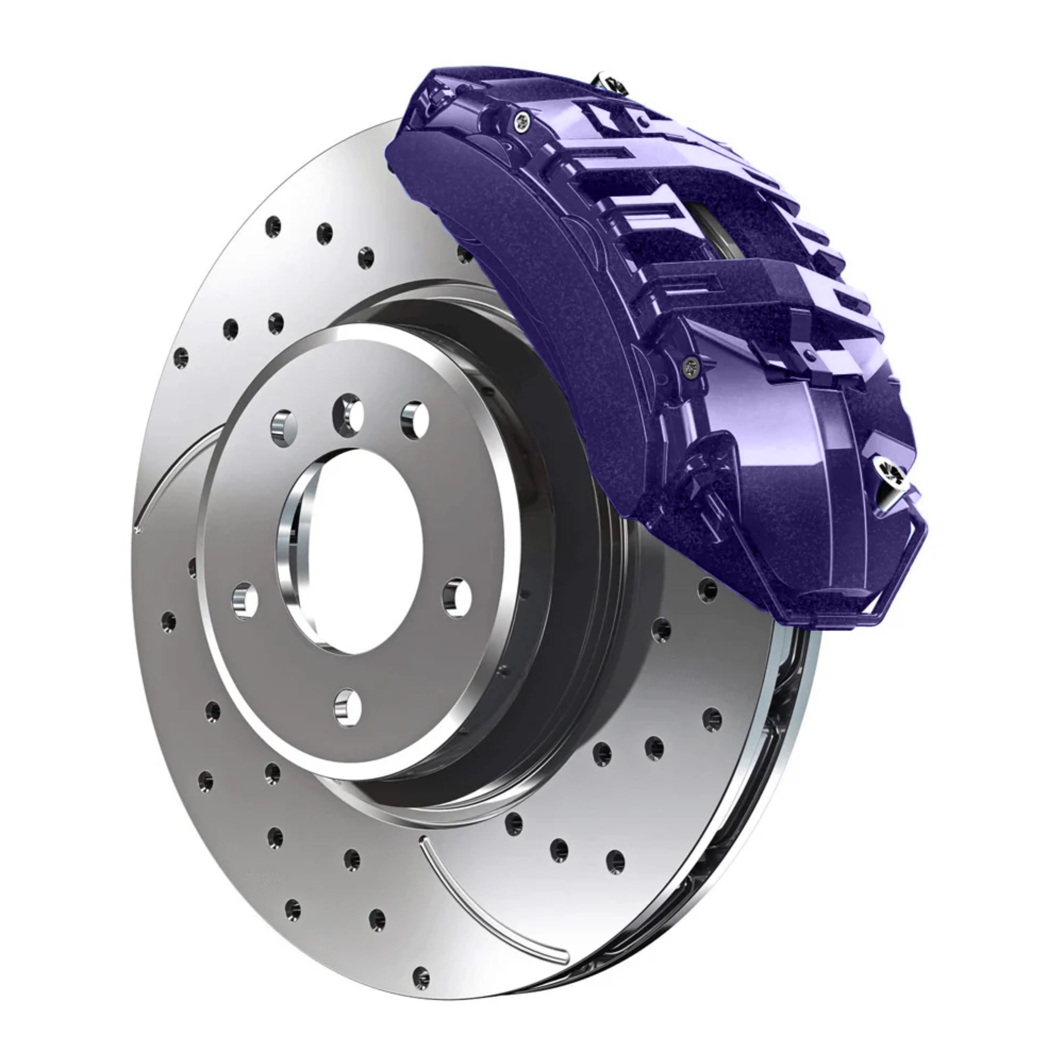 88-WA327D Chevrolet Bright Purple Metallic Custom Color Match Brake Caliper Paint Kit