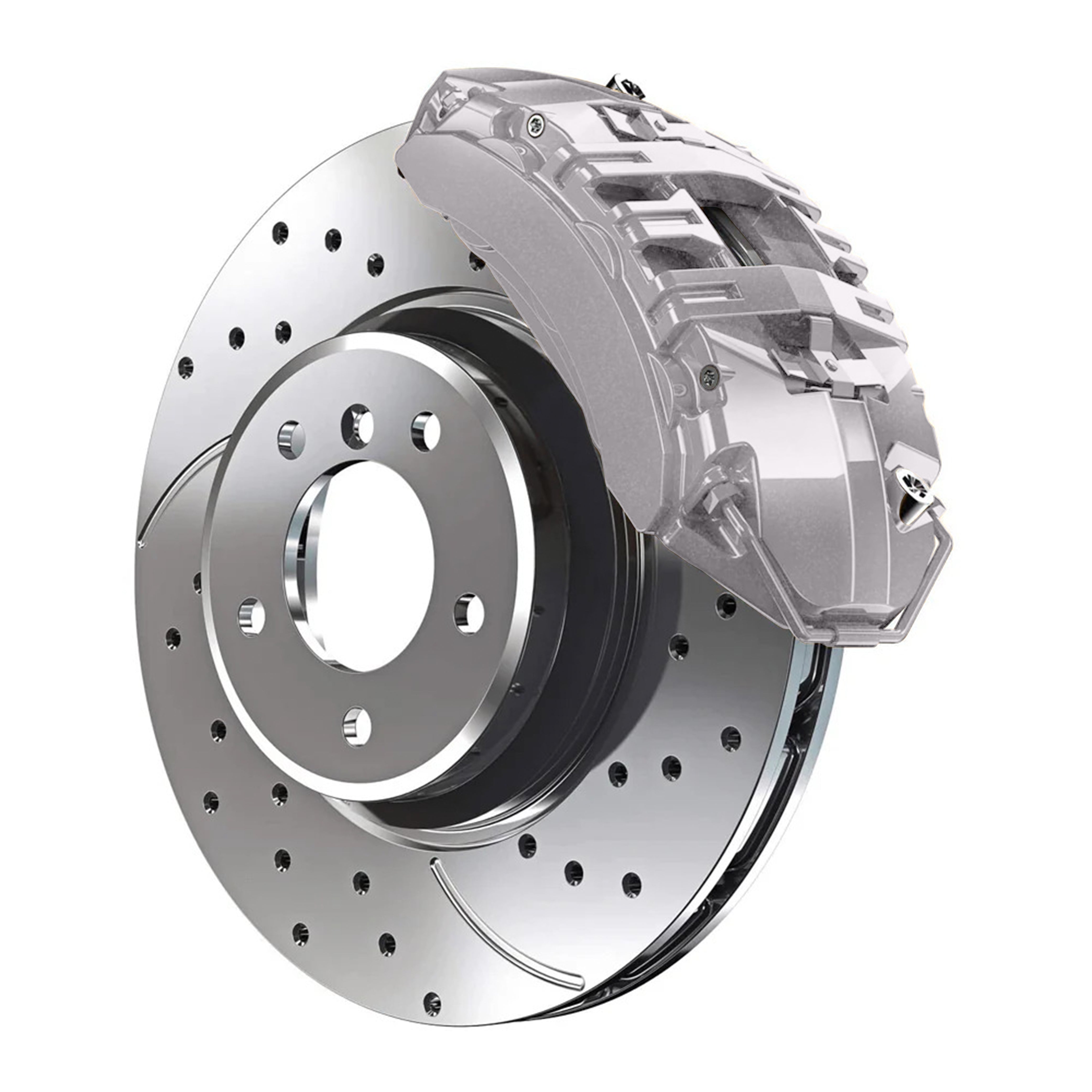 K23 Infinity Silver Metallic Custom Color Match Brake Caliper Paint Kit