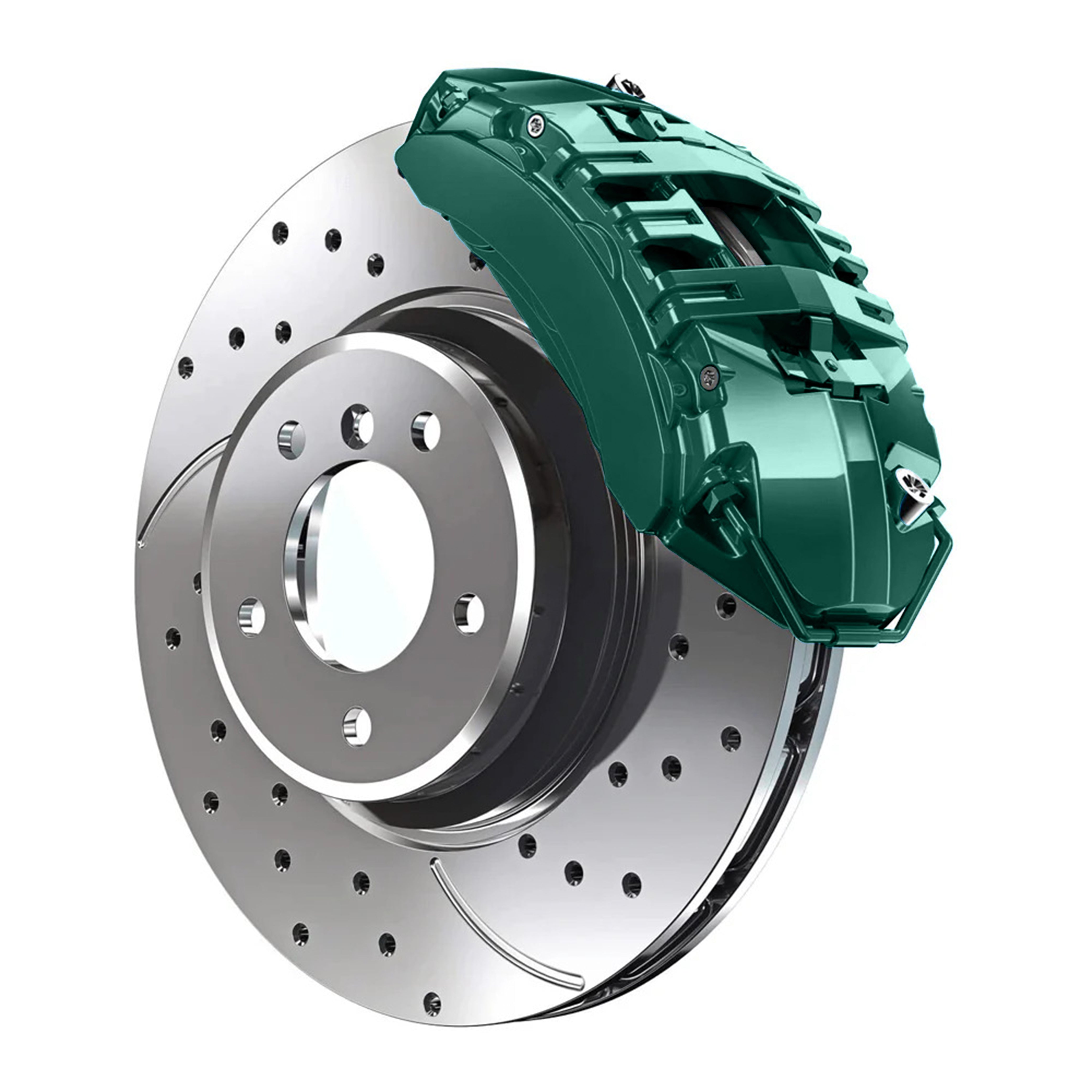 WA-4273 Chevrolet Spring Green Custom Color Match Brake Caliper Paint
