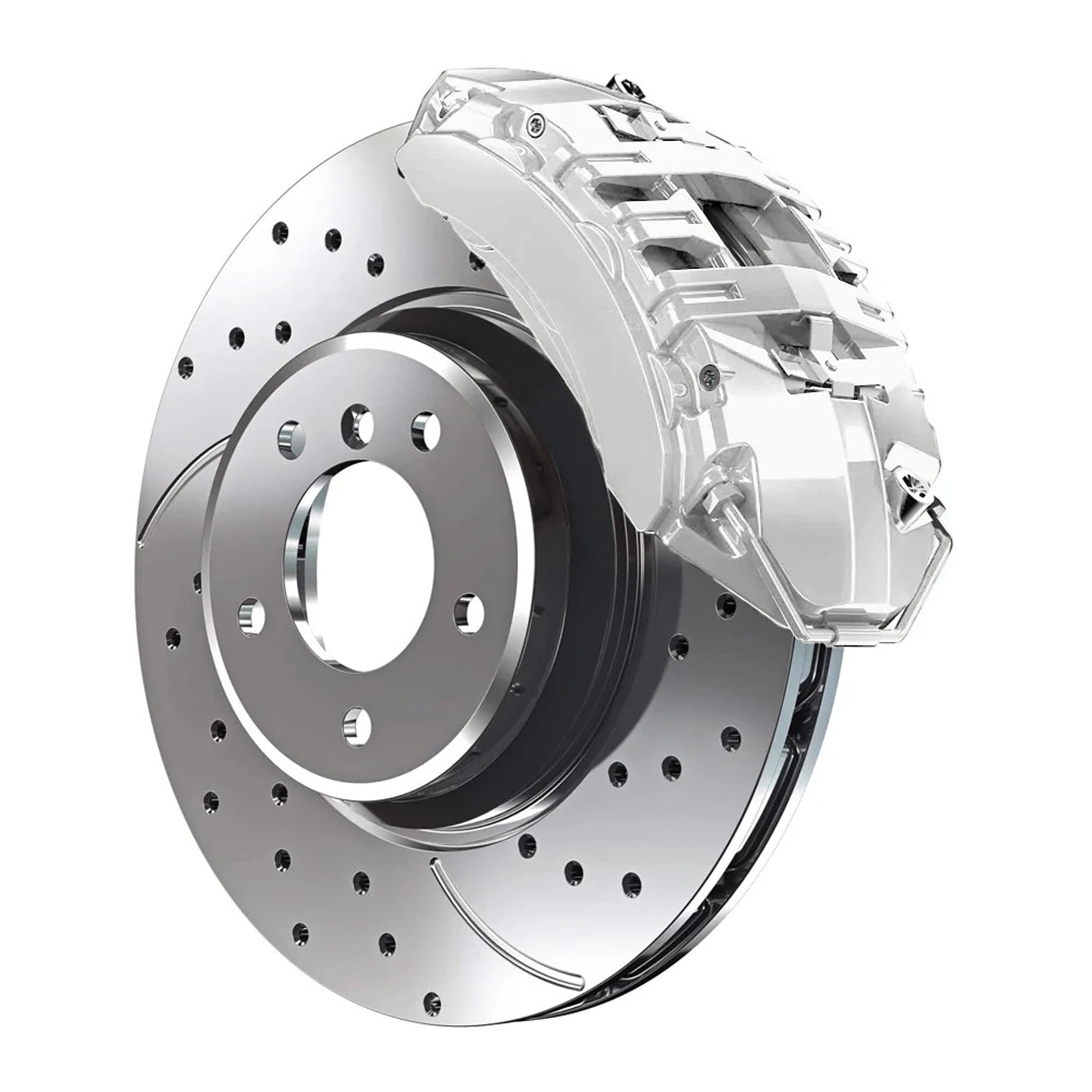 Z2 Ford Frozen White Custom Color Match Brake Caliper Paint