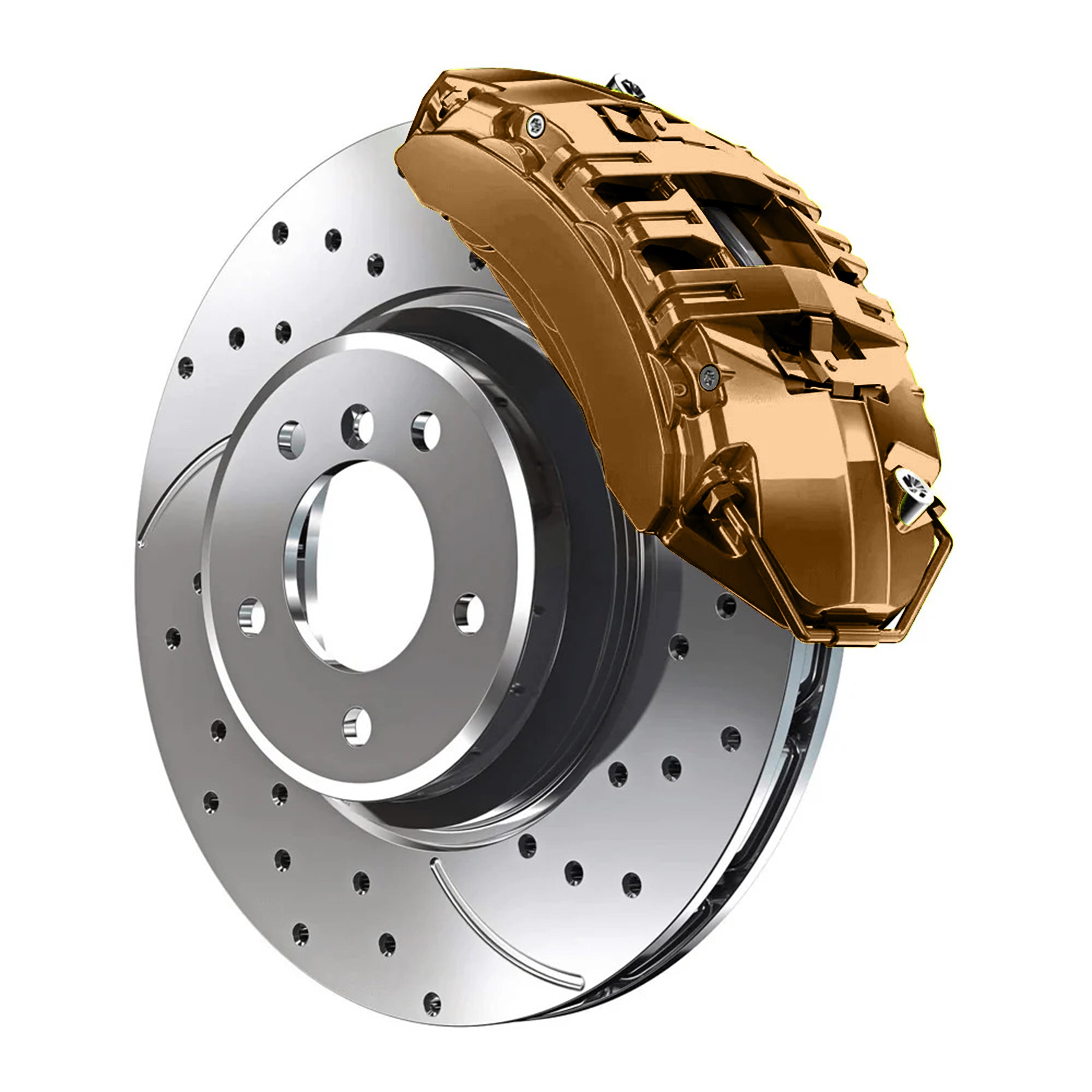 872-EAR Land Rover Zanazibar Brown Metallic Custom Color Match Brake Caliper Paint