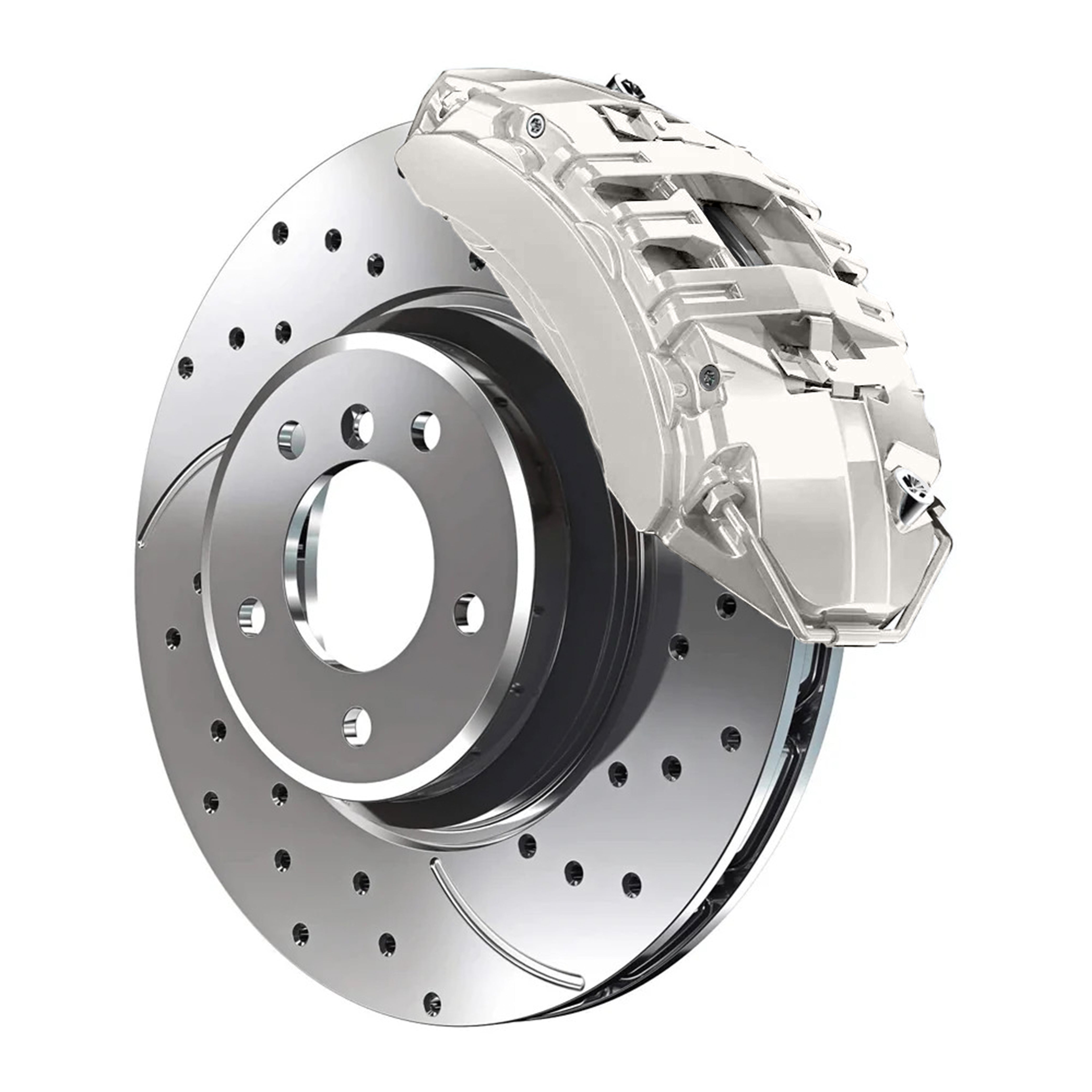 LB9A-B4 Volkswagen Candy White Custom Color Match Brake Caliper Paint