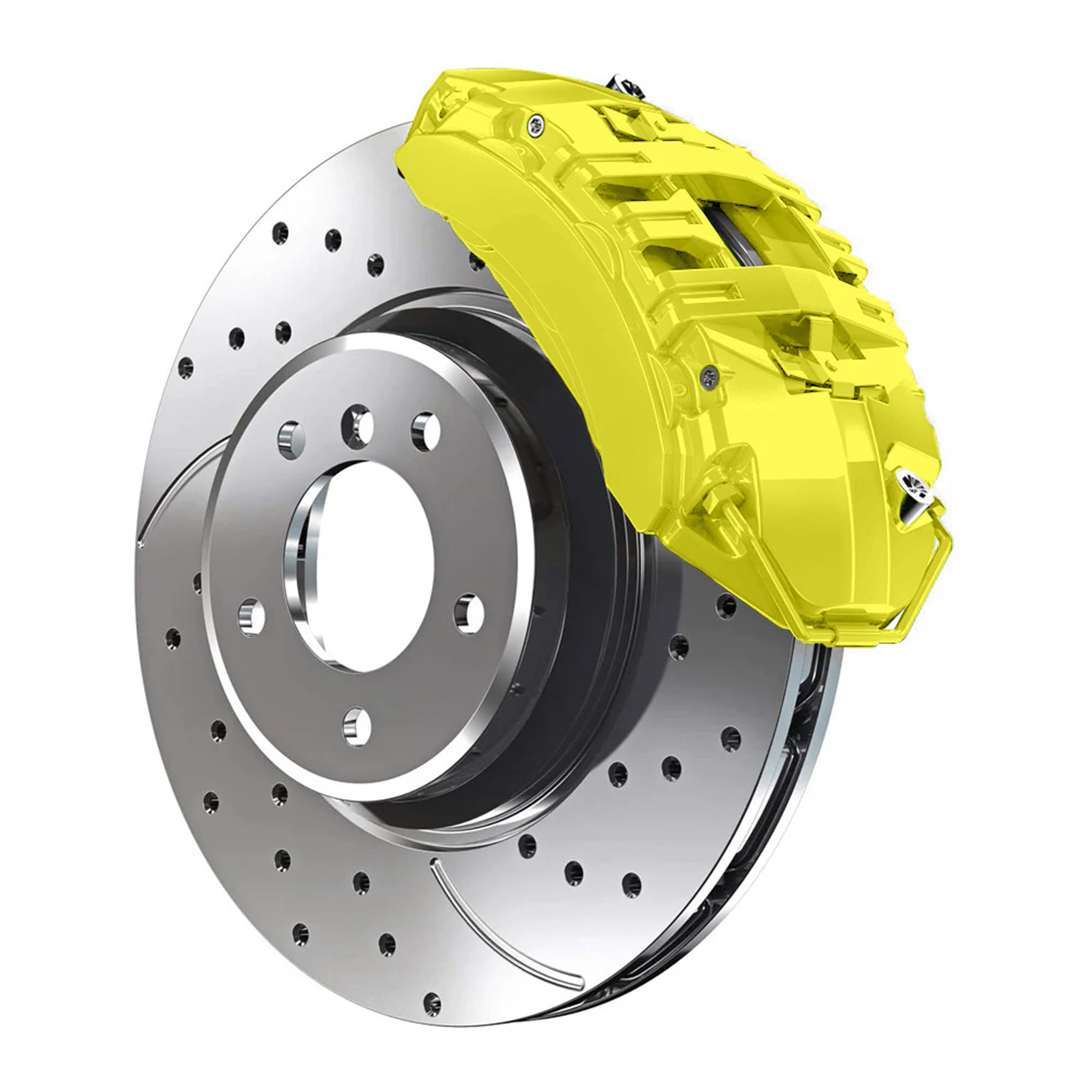 628D-GKO Chevrolet Shock Metallic Custom Color Match Brake Caliper Paint