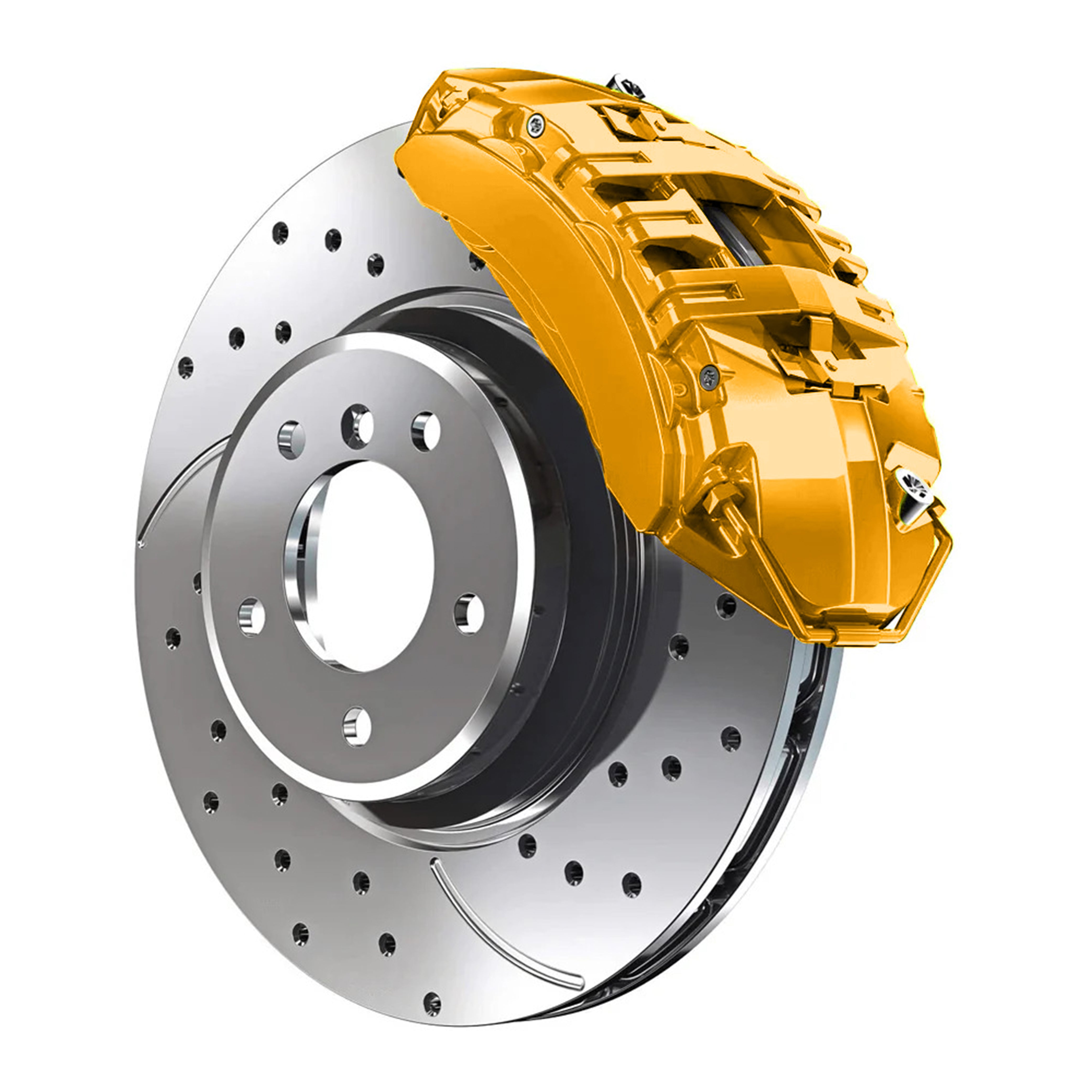 9K5 Lexus Orange Custom Color Match Brake Caliper Paint