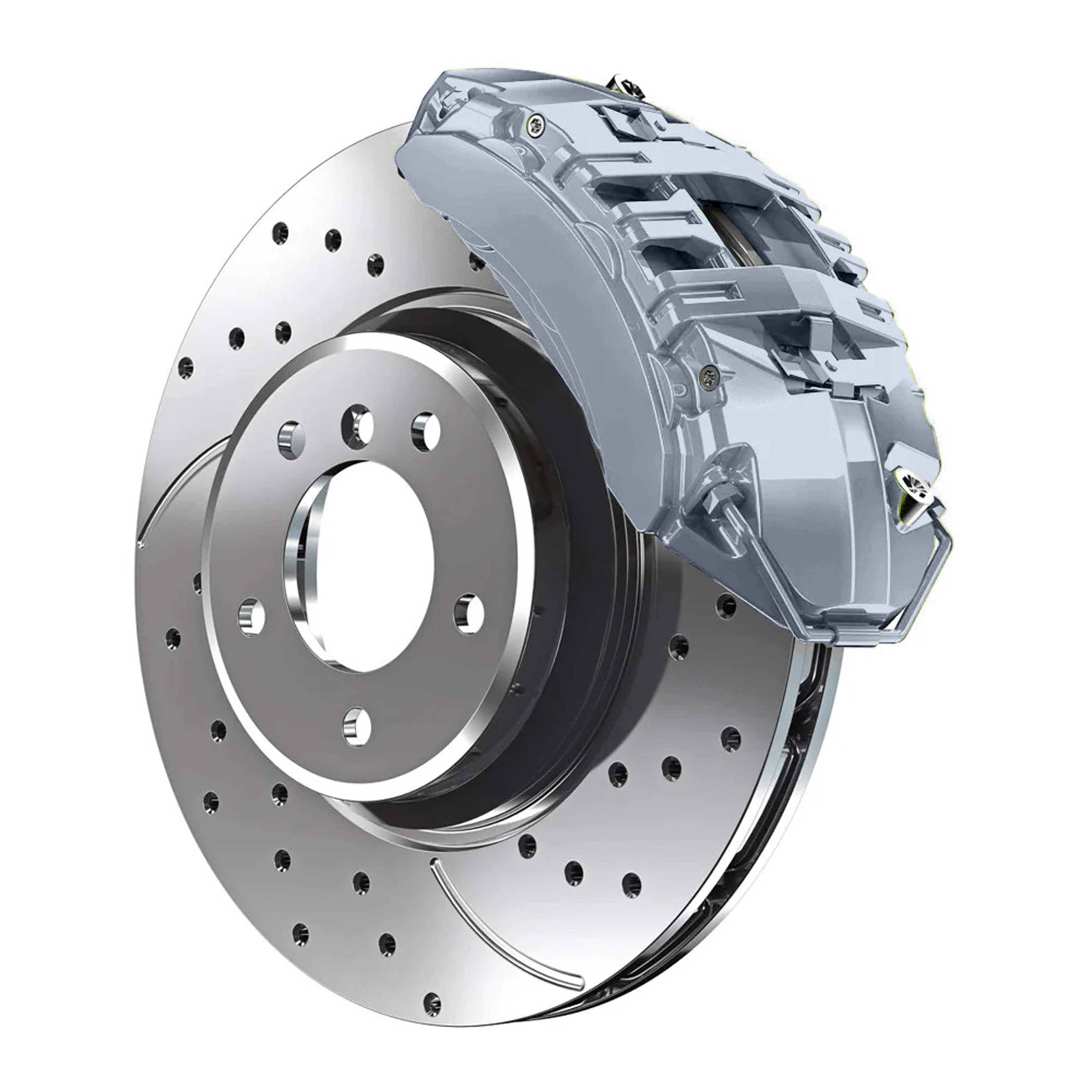 8G2 Toyota Light Blue Pearl Metallic Custom Color Match Brake Caliper Paint