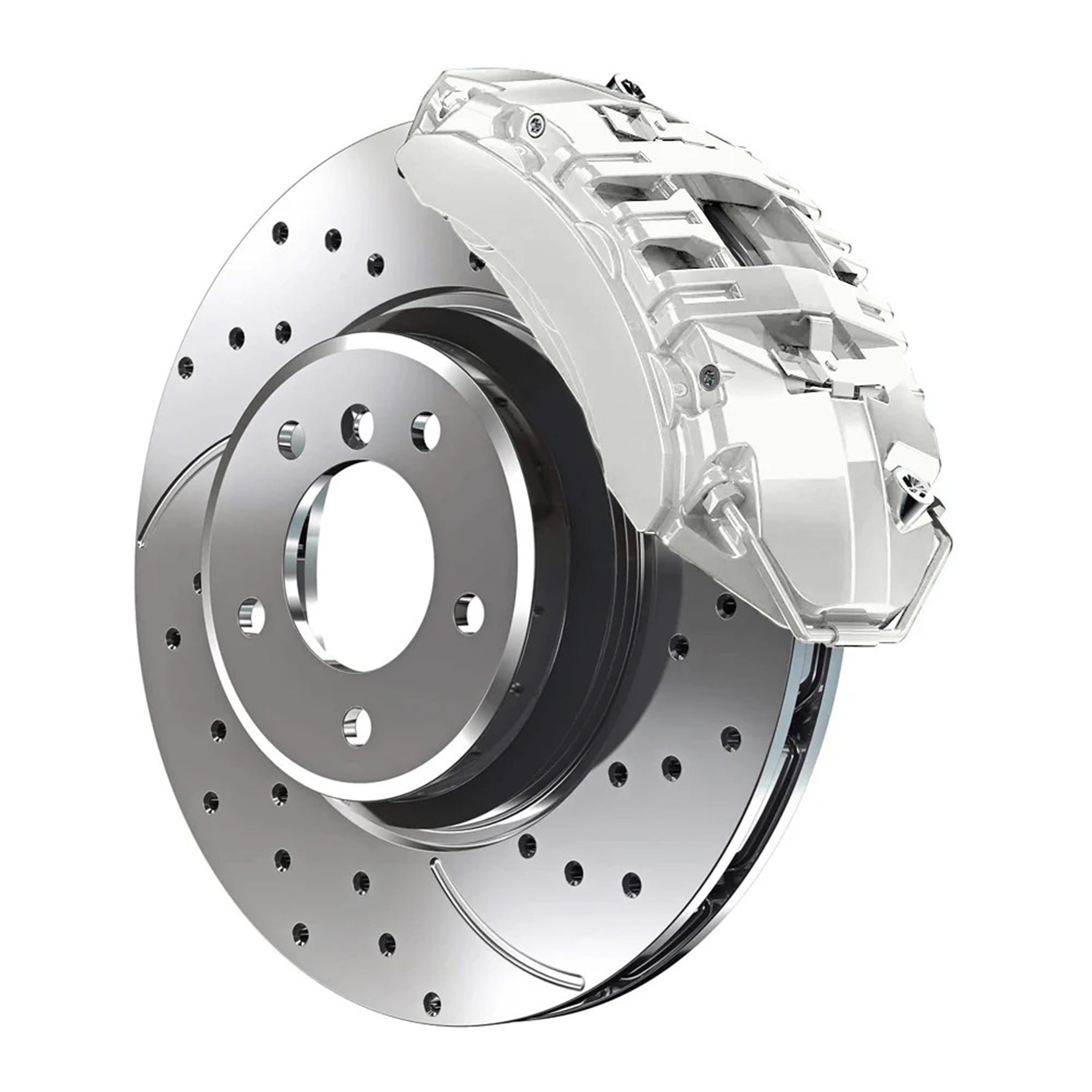 300 BMW Alpine White III Custom Color Match Brake Caliper Paint