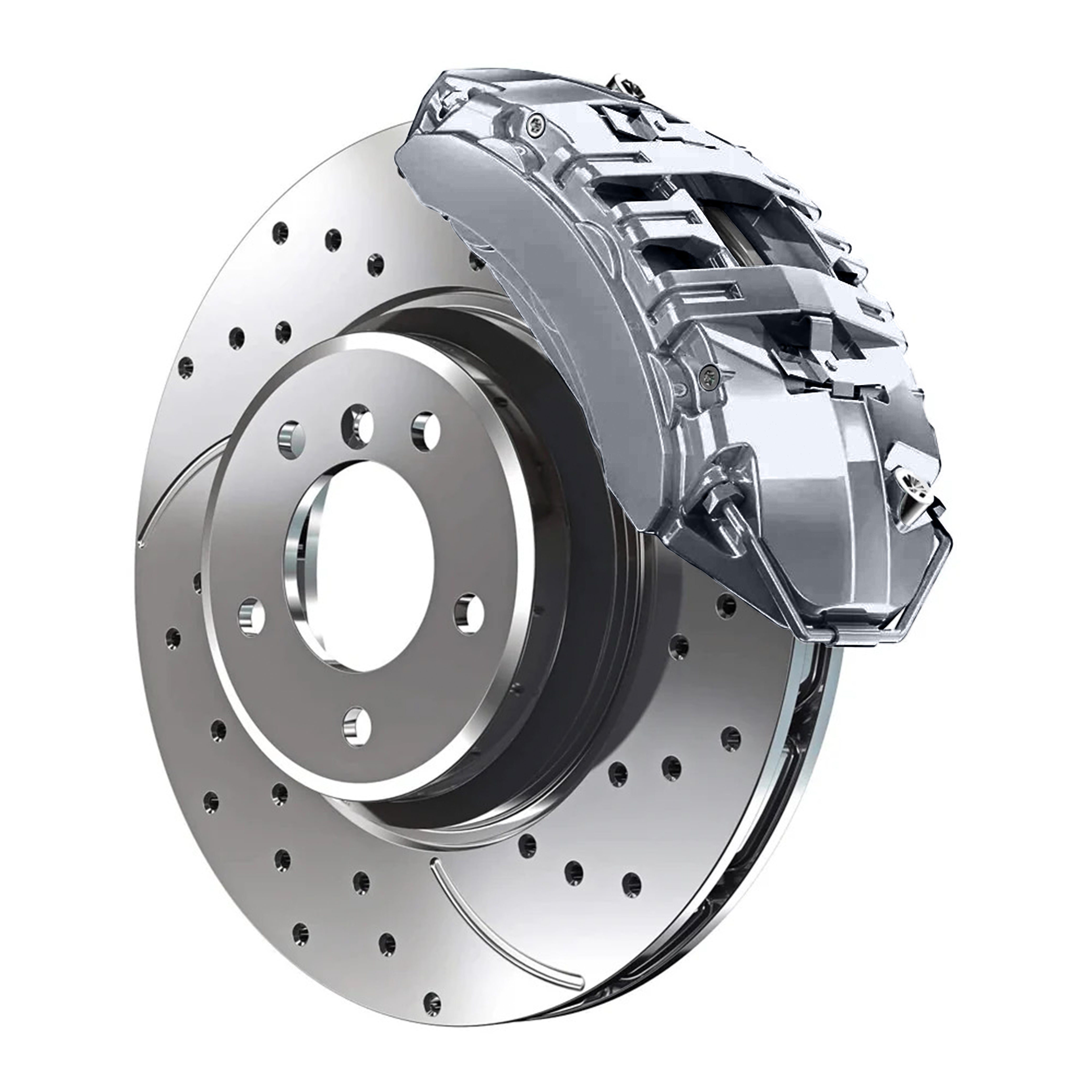 A83 BMW Glacier Silver Metallic Custom Color Match Brake Caliper Paint