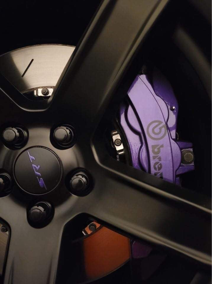 PHG Plum Crazy Dodge Challenger Custom Color Match Brake Caliper Paint