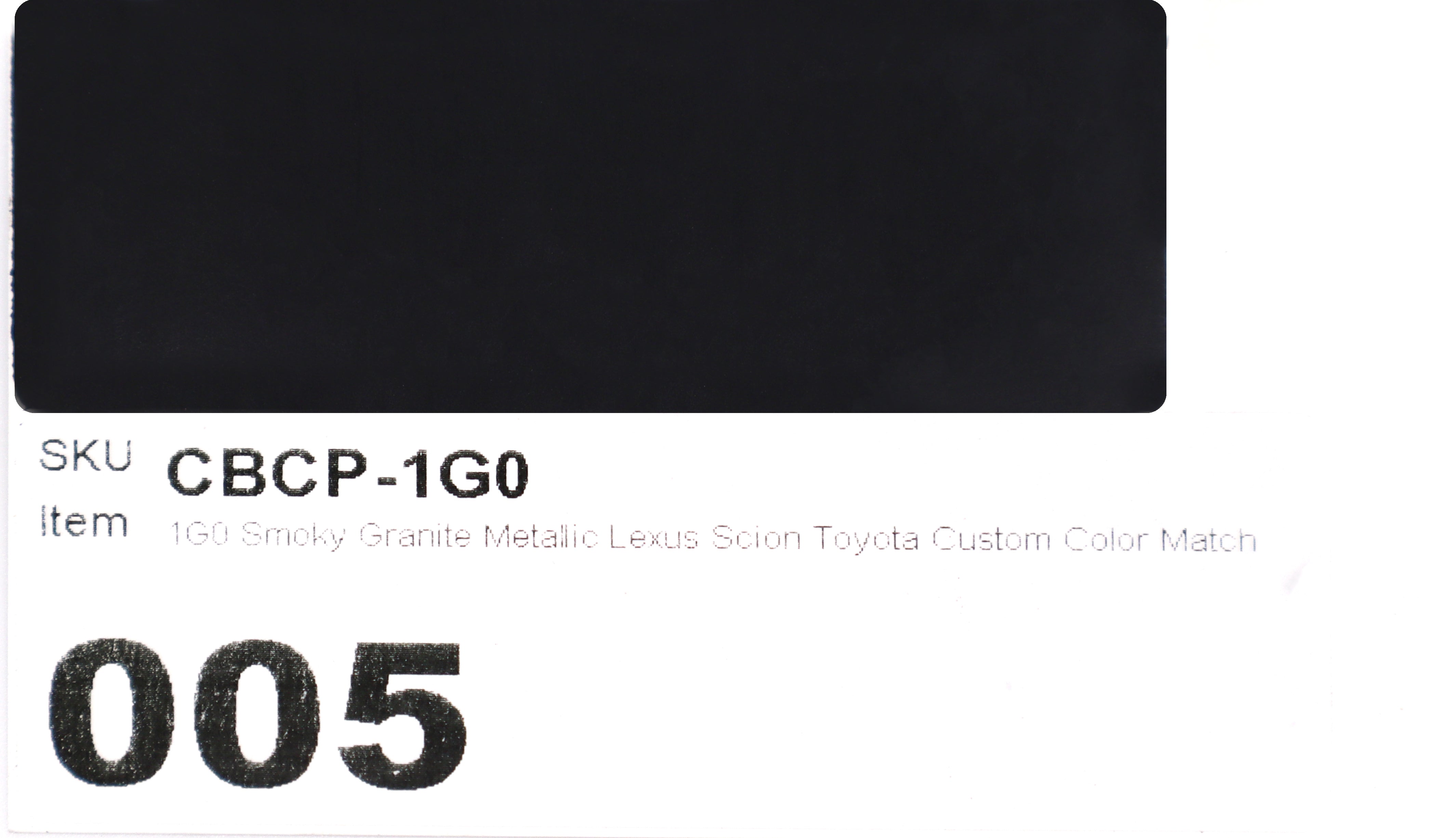 1G0 Smoky Granite Metallic Lexus Scion Toyota Custom Color Match Brake Caliper Paint