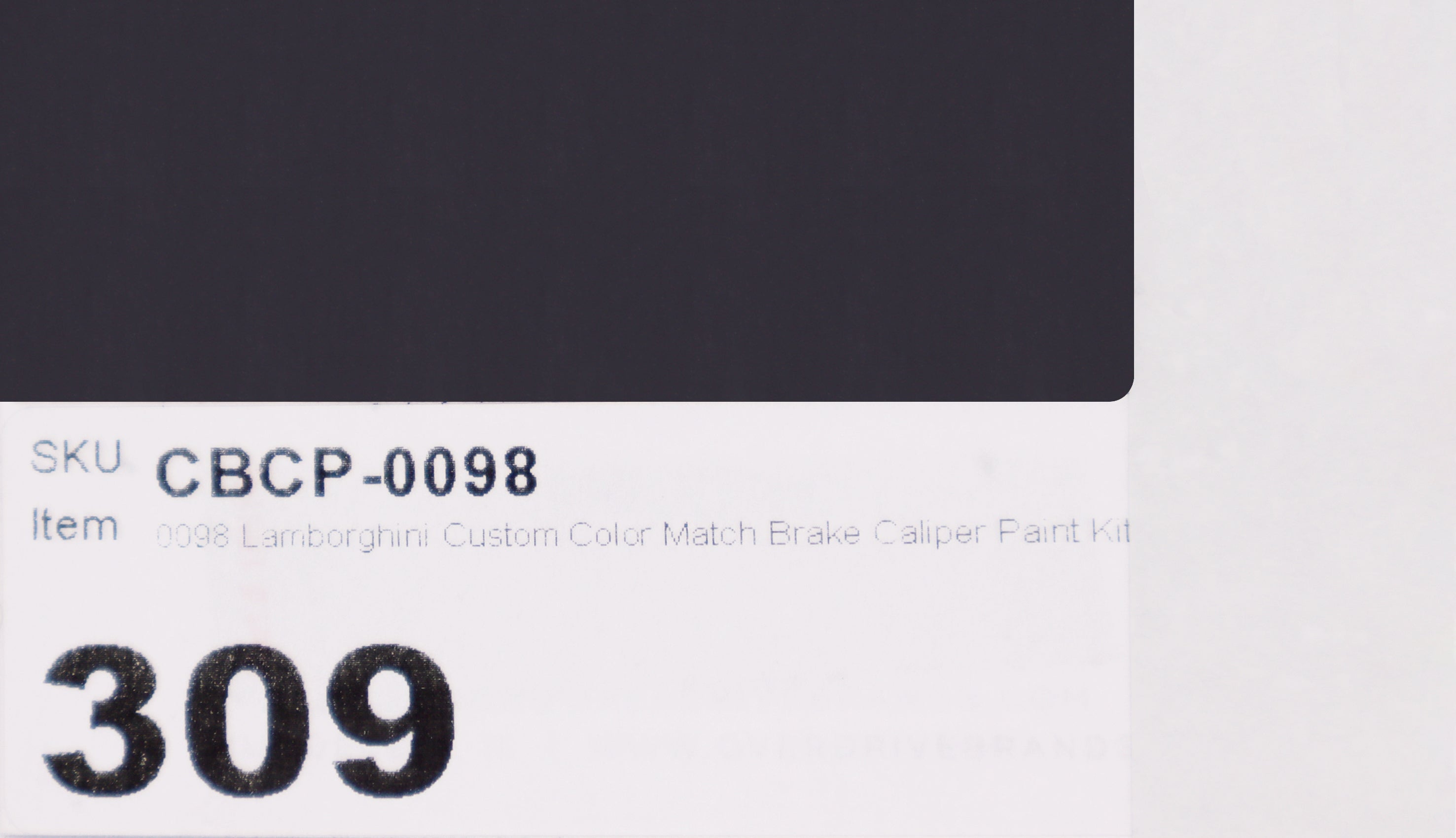 0098 Lamborghini Custom Color Match Brake Caliper Paint Kit