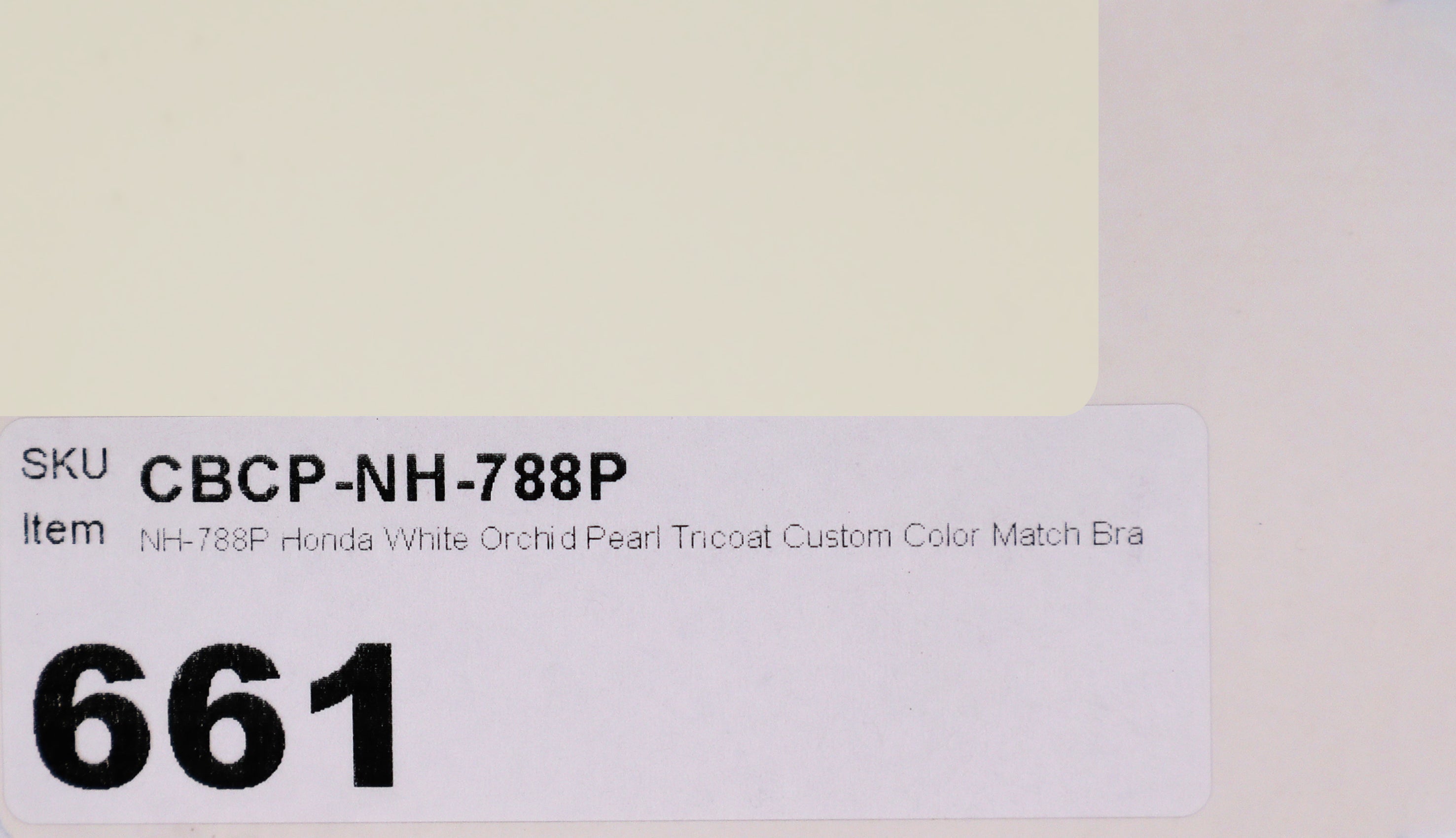 NH-788P Honda White Orchid Pearl Tricoat Custom Color Match Brake Caliper Paint