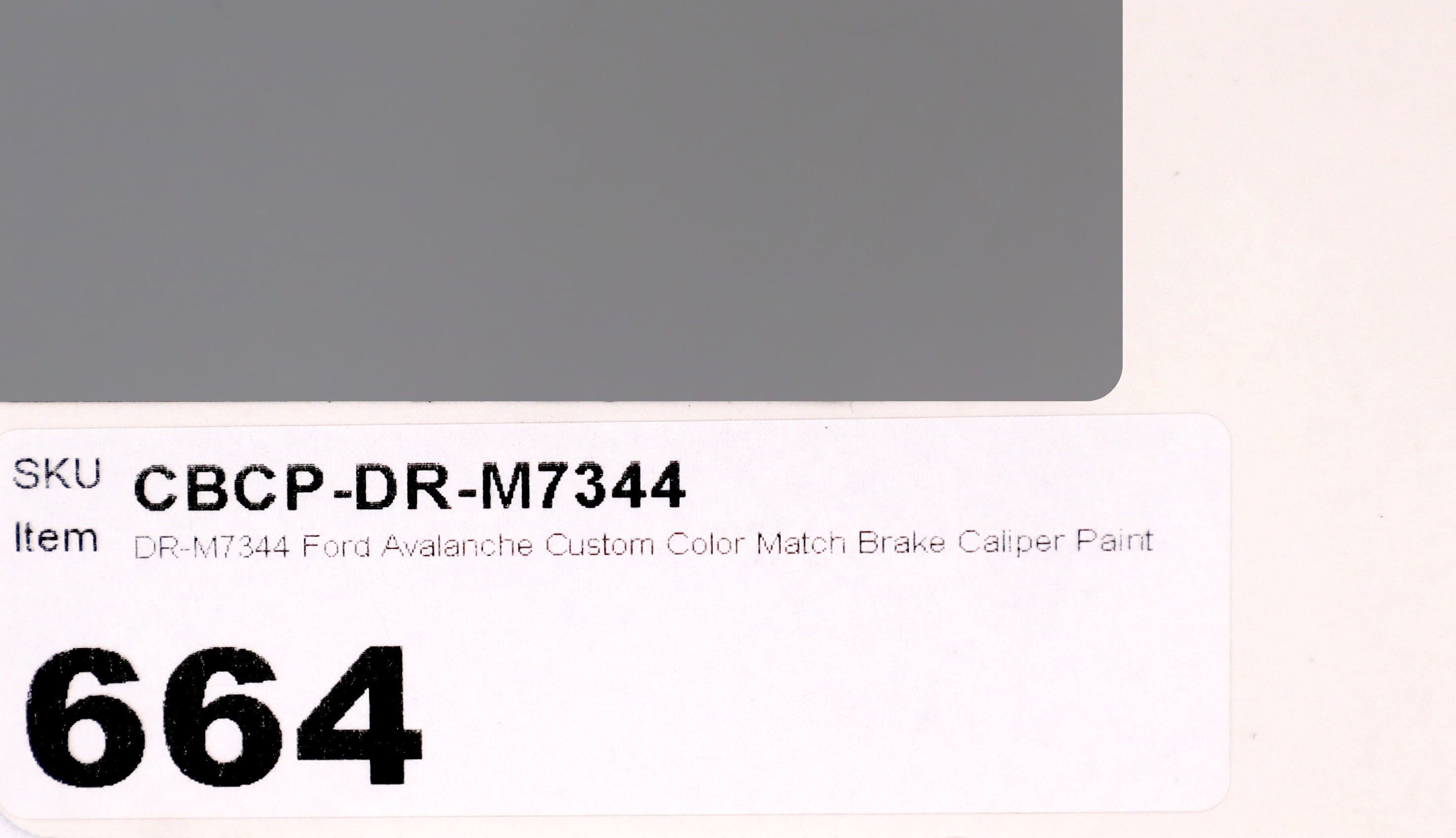 DR-M7344 Ford Avalanche Custom Color Match Brake Caliper Paint