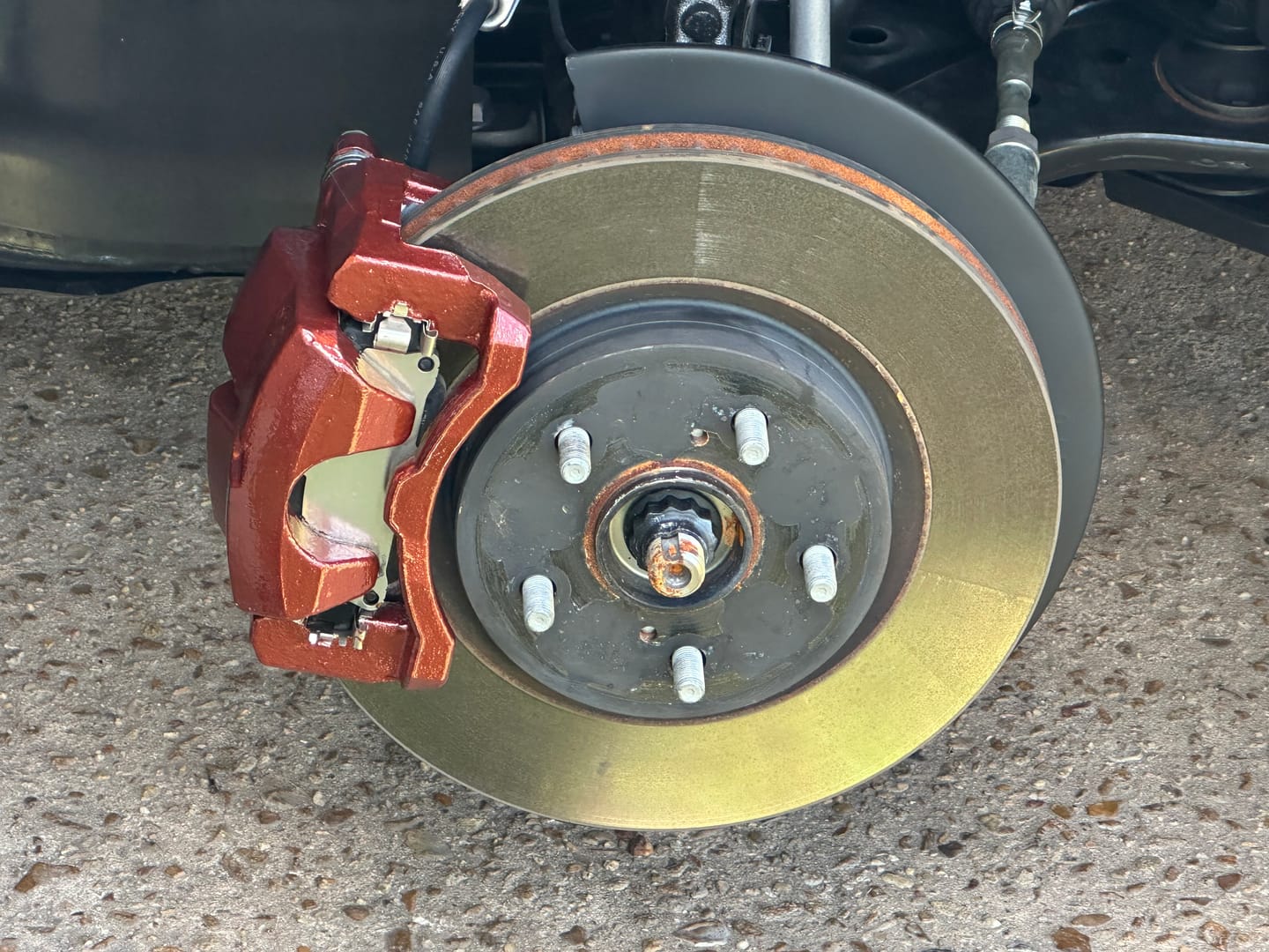 71 WA633H Sunset Orange Metallic Camaro Corvette Pontiac Firebird Trans Am Brake Caliper Paint