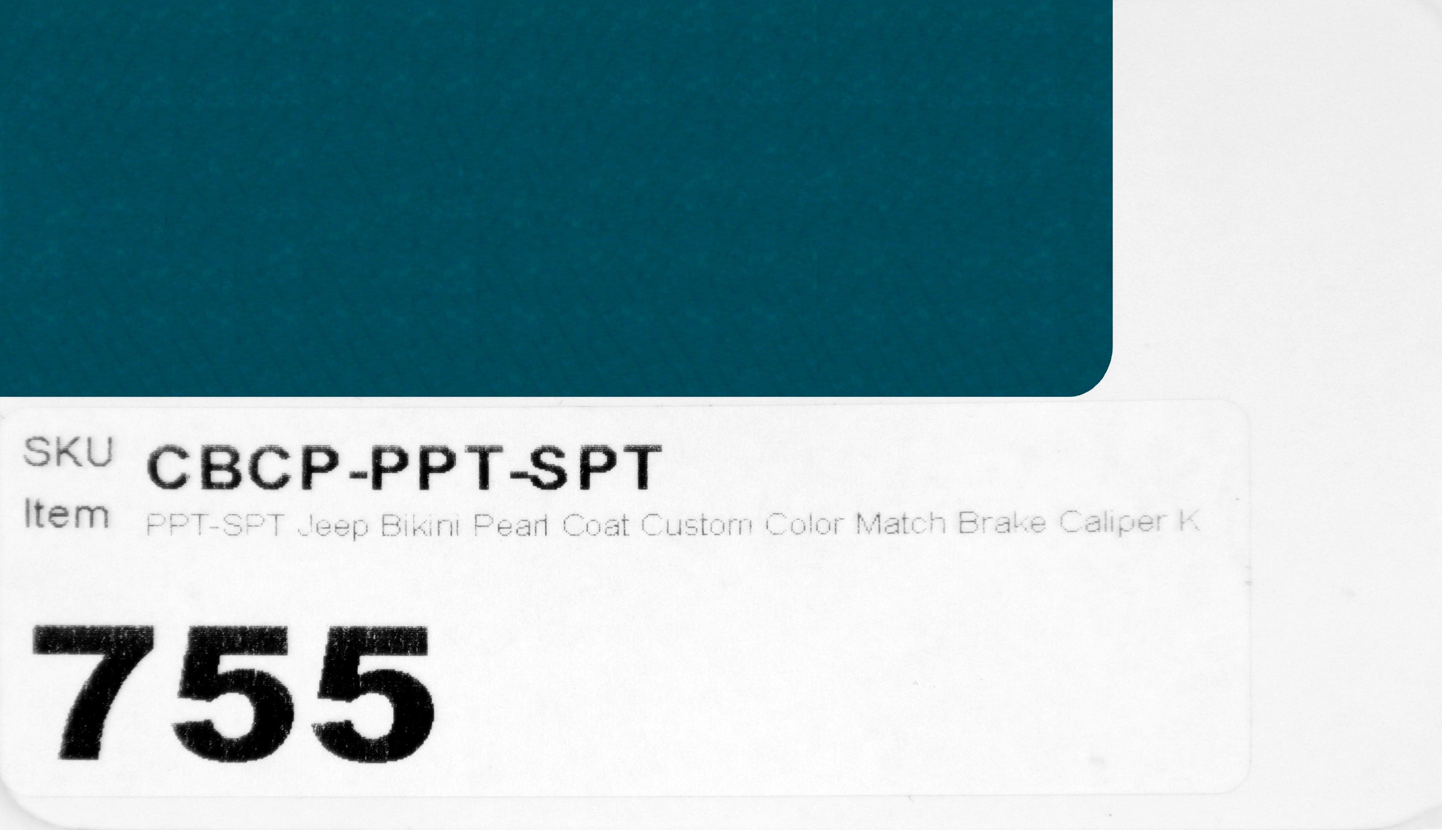 PPT-SPT Jeep Bikini Pearl Coat Custom Color Match Brake Caliper Paint