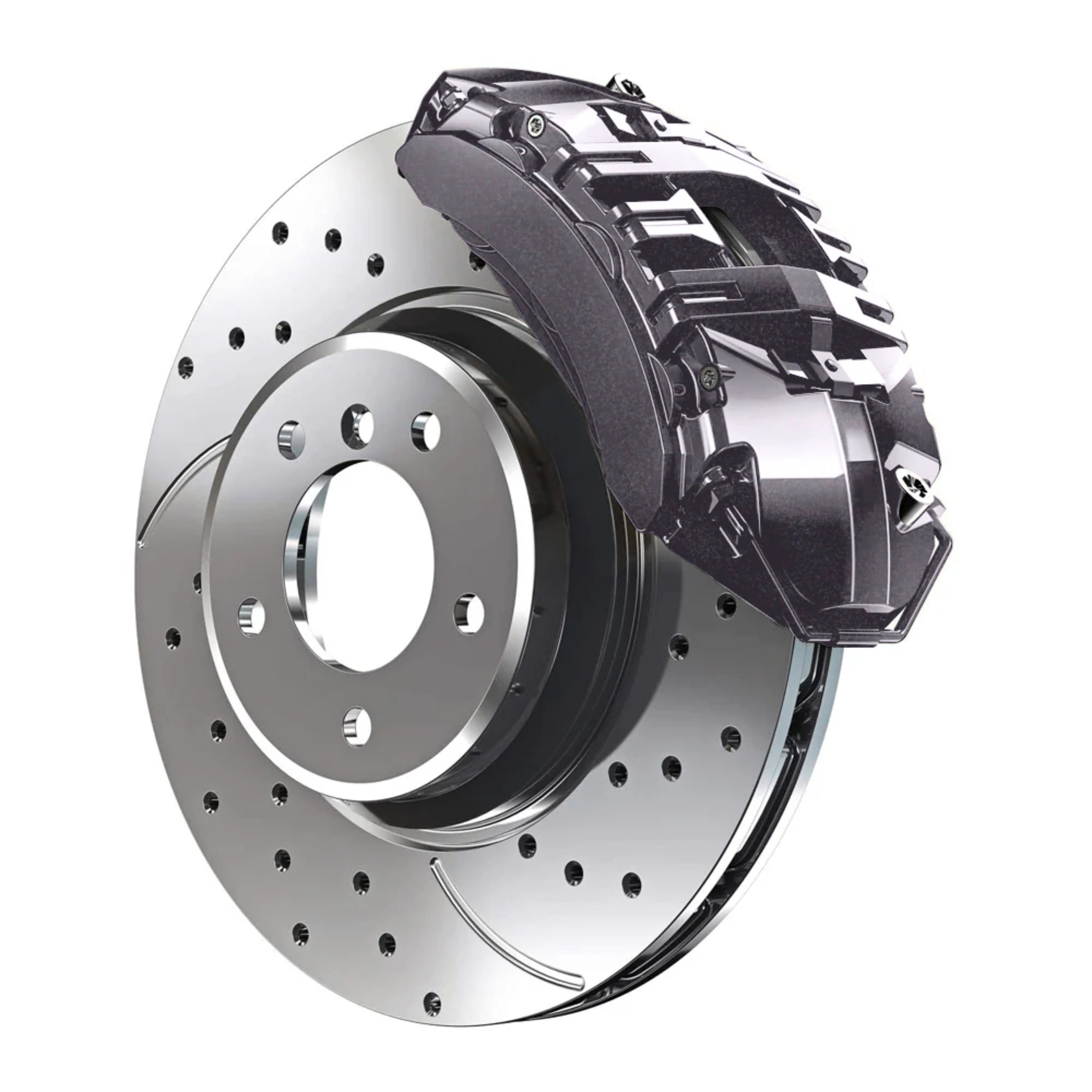 35Y Monterey Silver Metallic Subaru Custom Color Match Brake Caliper Paint