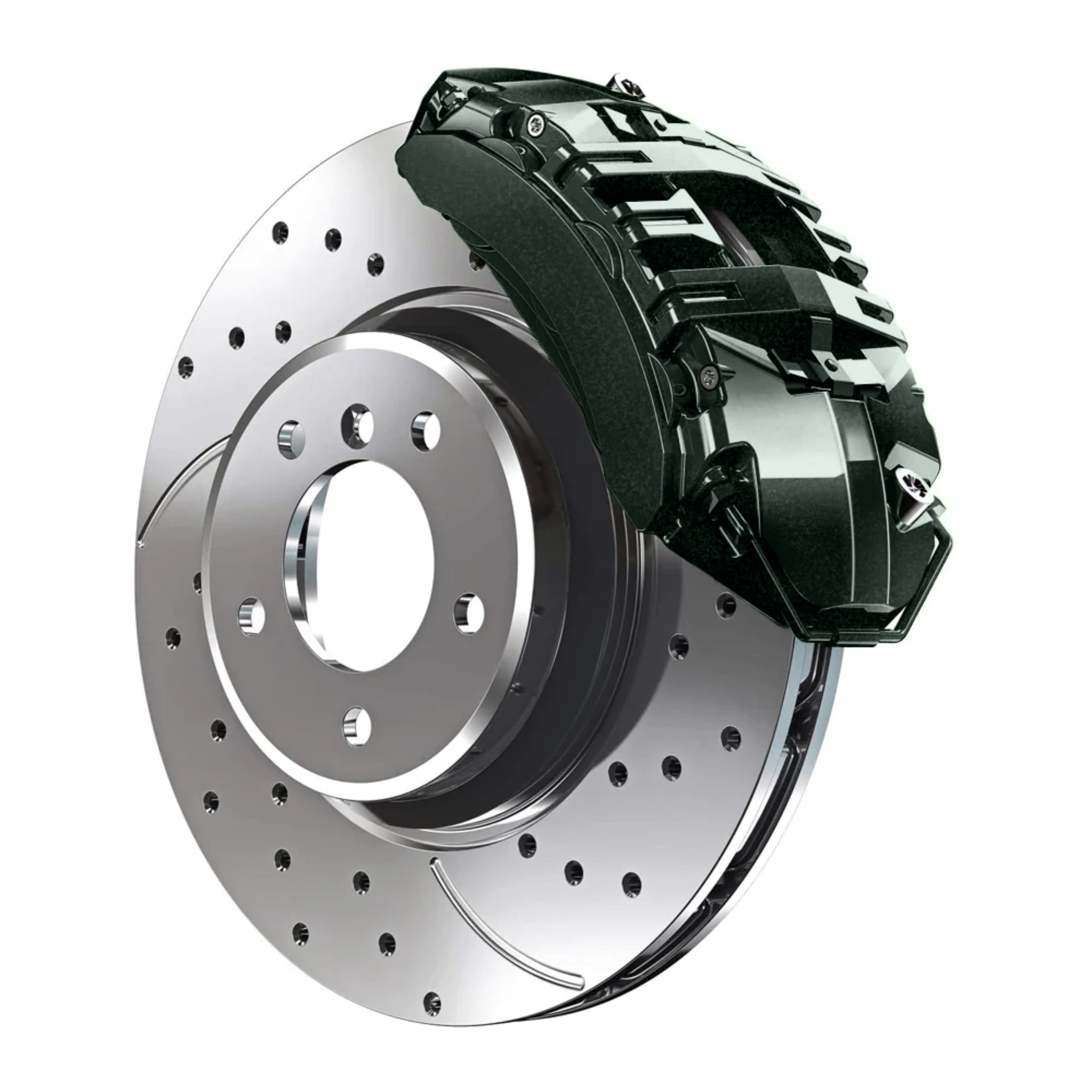 P5 M7056 Aspen Green Pearl Metallic Ford F Series Custom Color Match Brake Caliper Paint