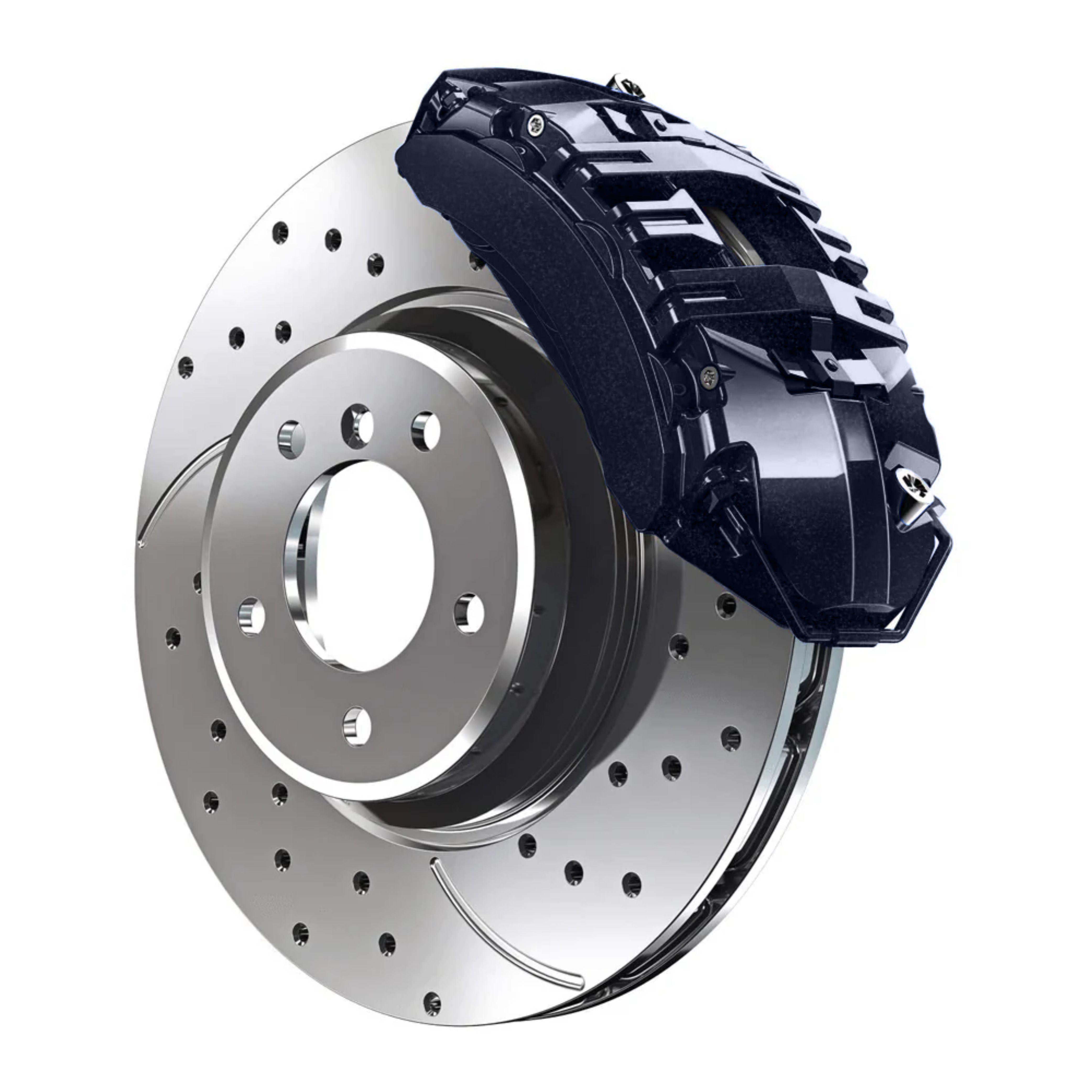 25 WA722J Dark Ming Blue Metallic Chevrolet Custom Color Match Brake Caliper Paint