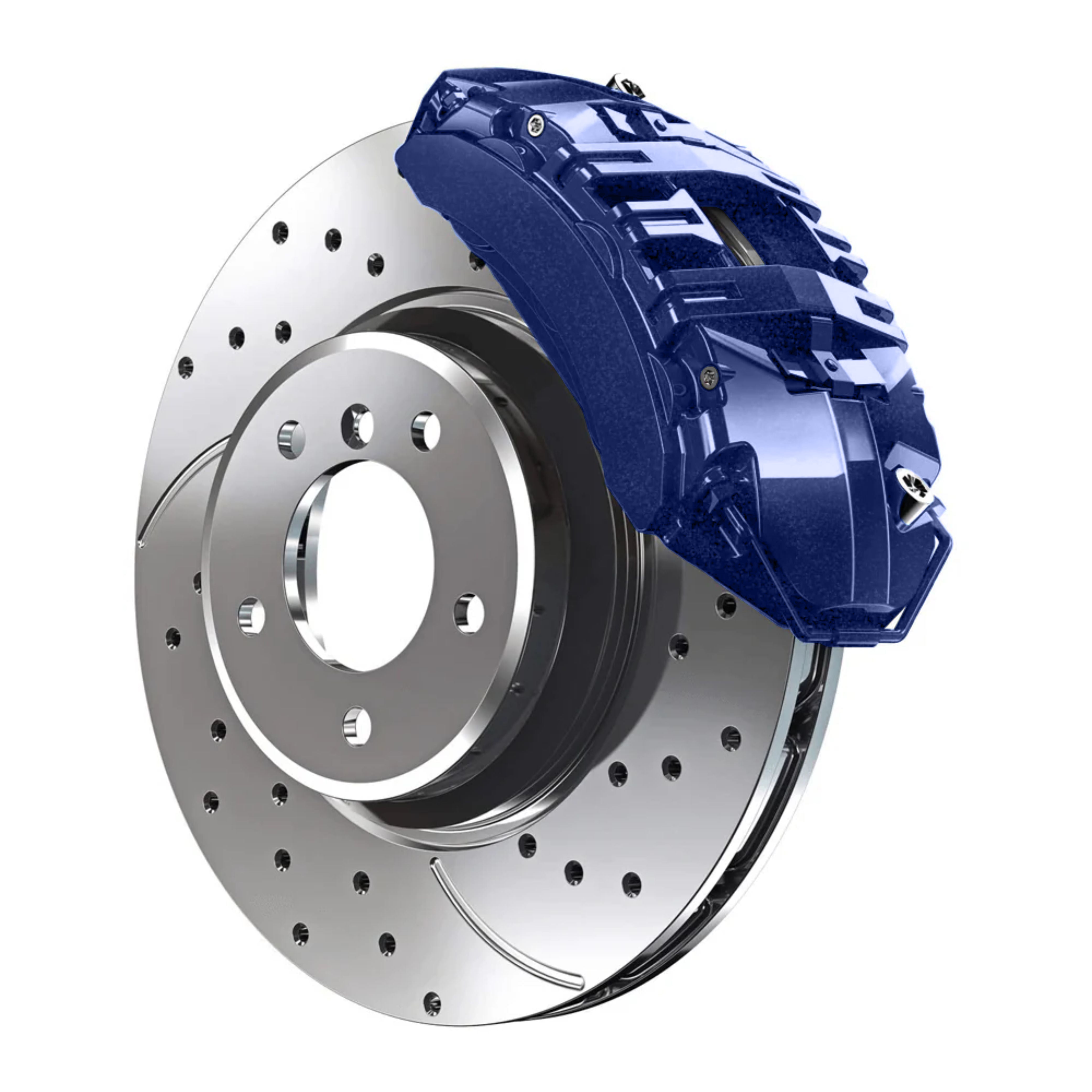 39U WA608R Voodoo Blue Metallic GM Custom Color Match Brake Caliper Paint