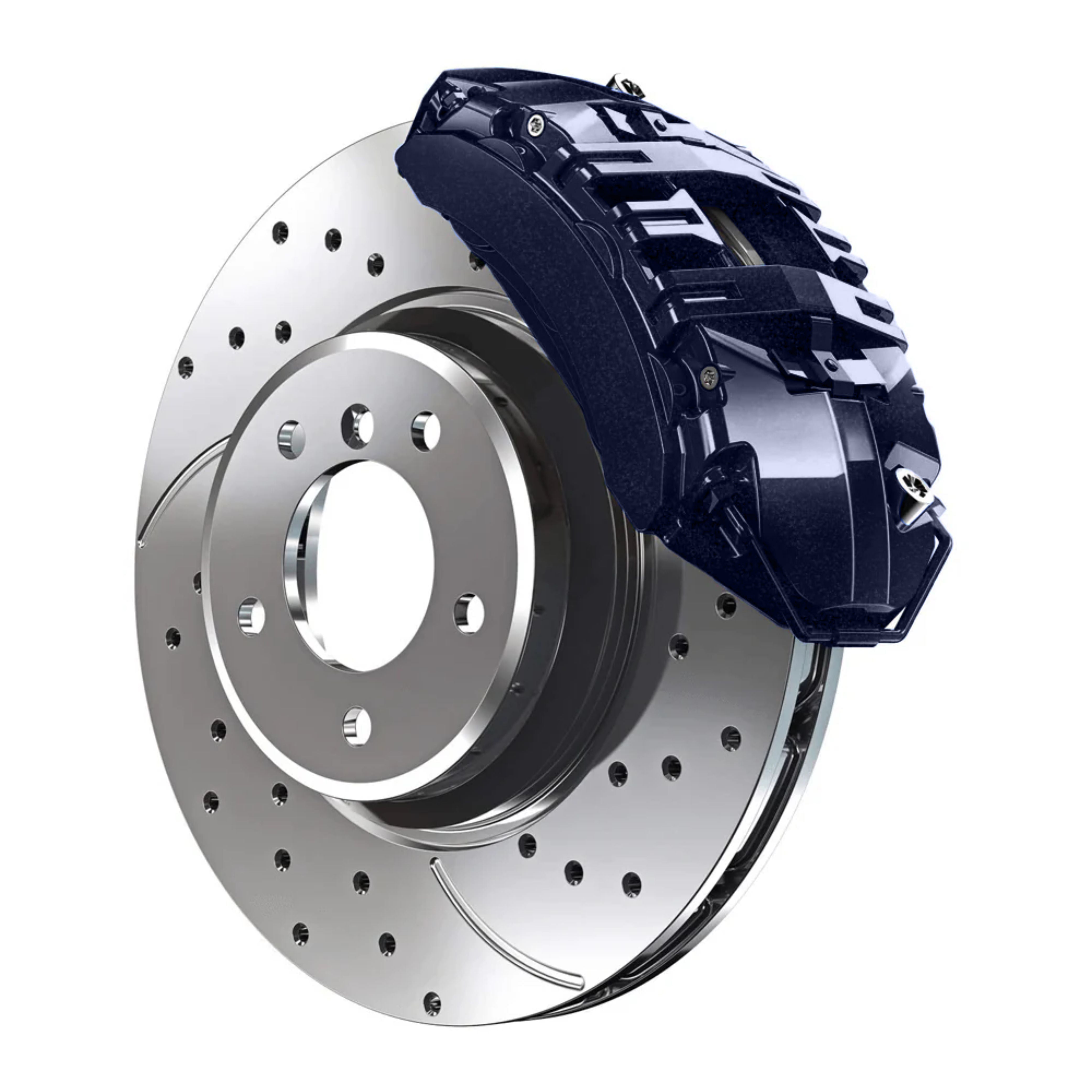 91 WA815K Arrival Blue Metallic Chevrolet Custom Color Match Brake Caliper Paint