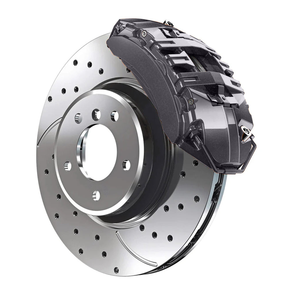 UJ Sterling Gray Metallic Ford Custom Color Match Brake Caliper Paint