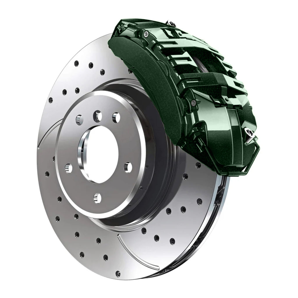 BLVC254 British Racing Green Jaguar Custom Brake Caliper Paint Custom Color Match Brake Caliper Paint