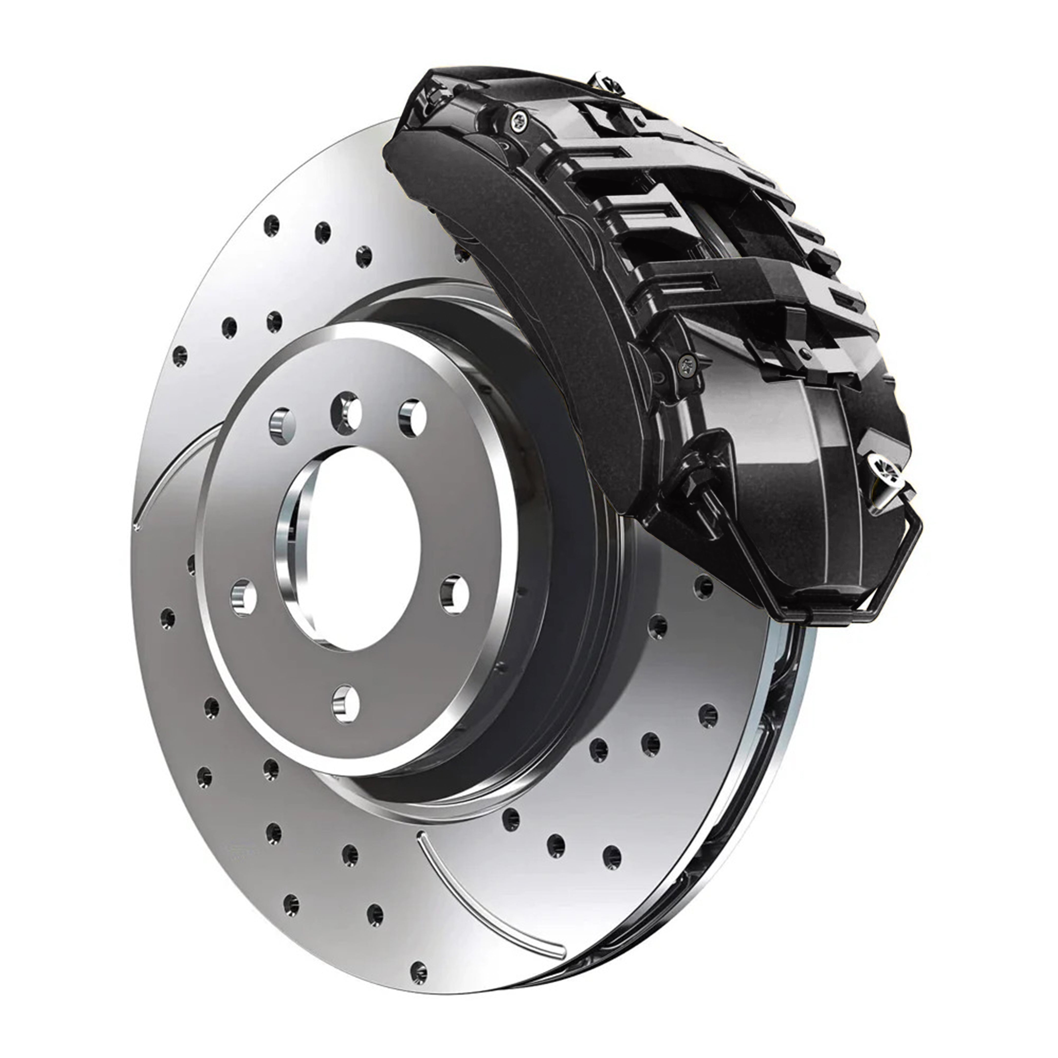ZY Vapor Silver Metallic Ford Mustang Custom Brake Caliper Paint