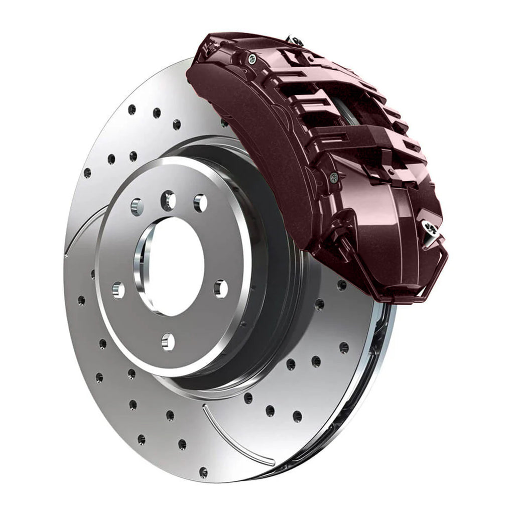 FX Ford Merlot Red Effect Custom Color Match Brake Caliper Paint