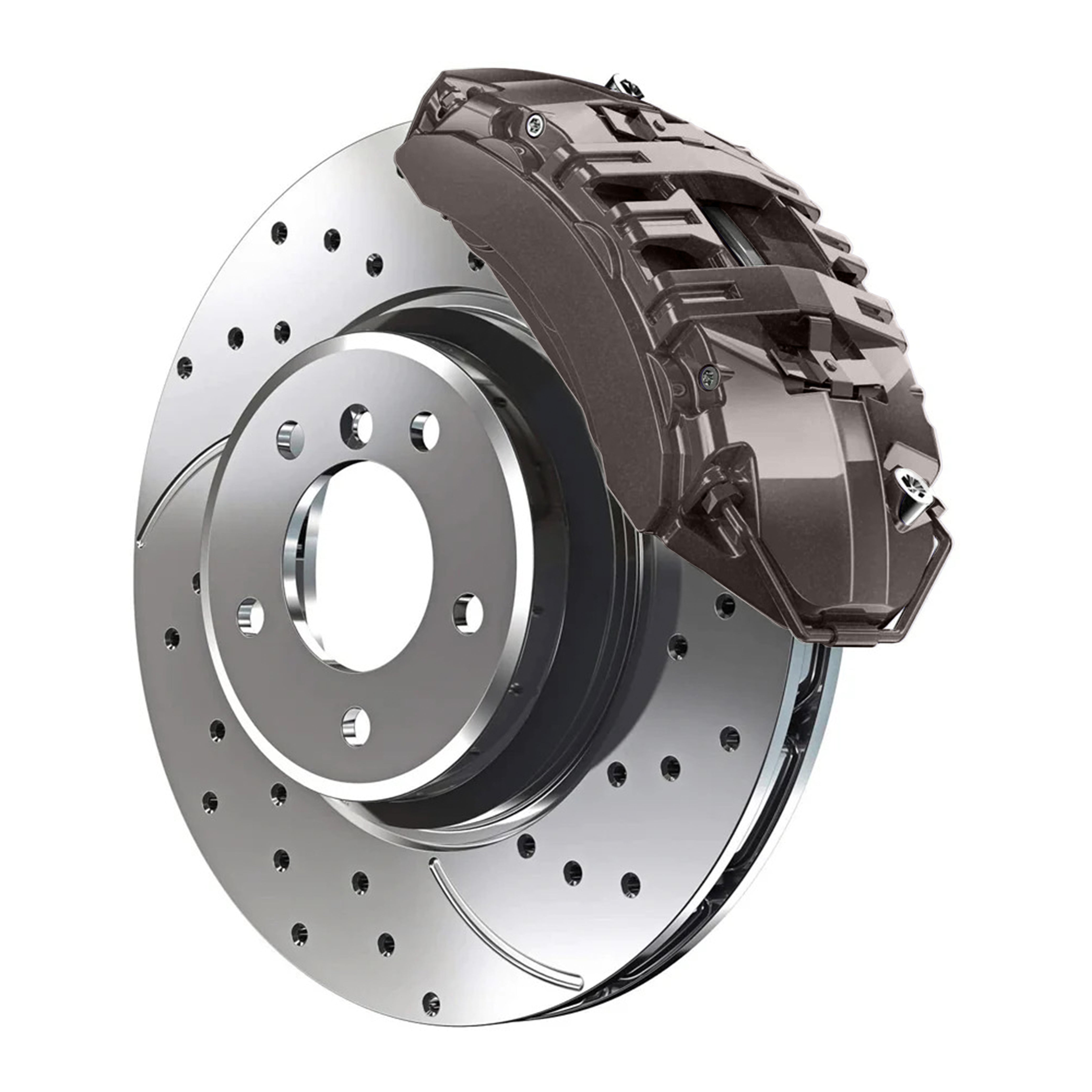 NH-701M Honda Galaxy Gray Metallic Color Match Brake Caliper Paint