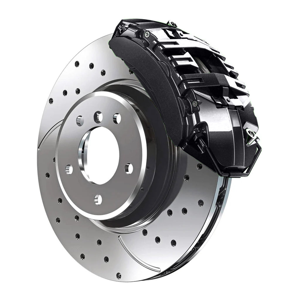 768 Mercedes Diamond Black Metallic Custom Color Brake Caliper Paint Kit