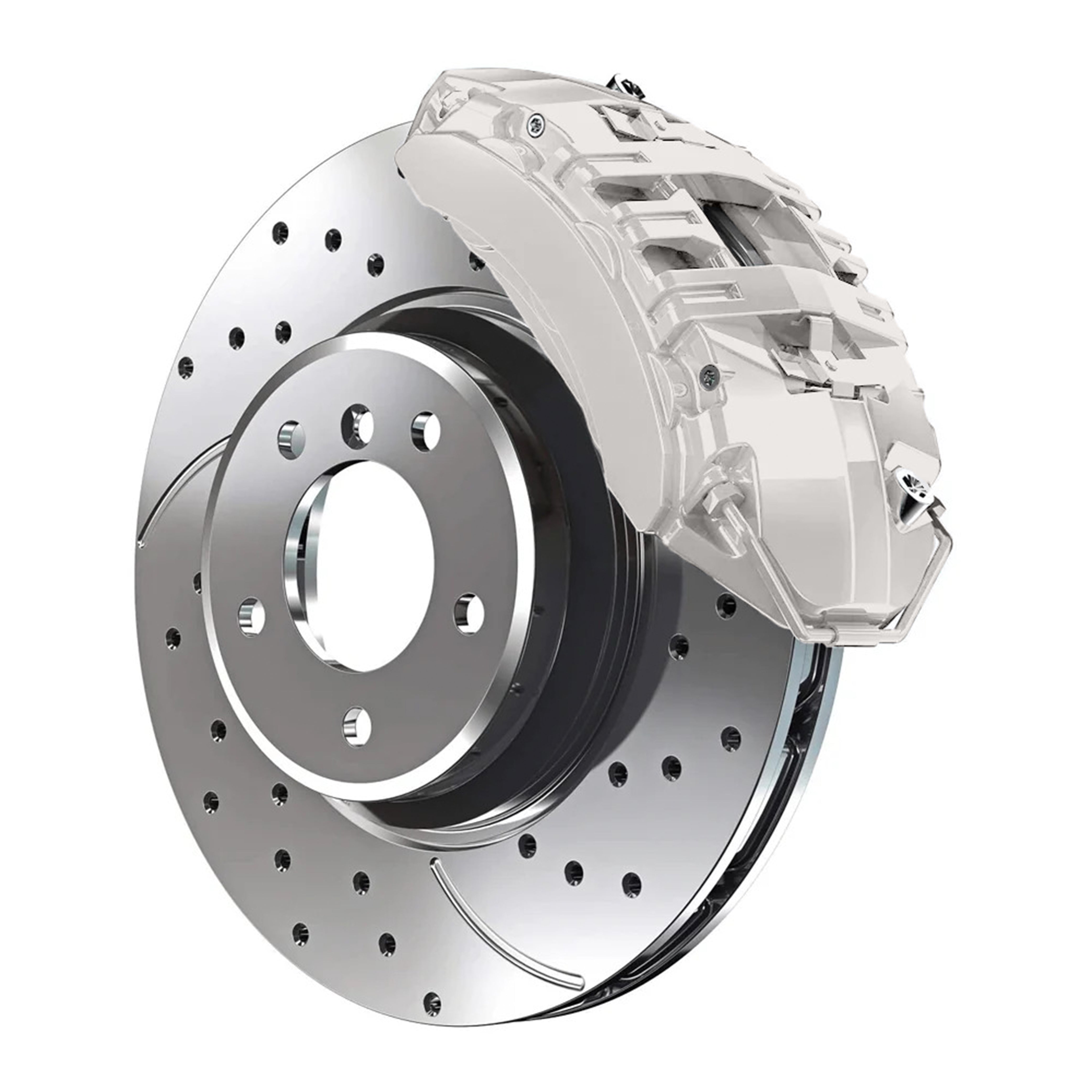 UG Ford White Platinum Custom Color Match Brake Caliper Paint Kit