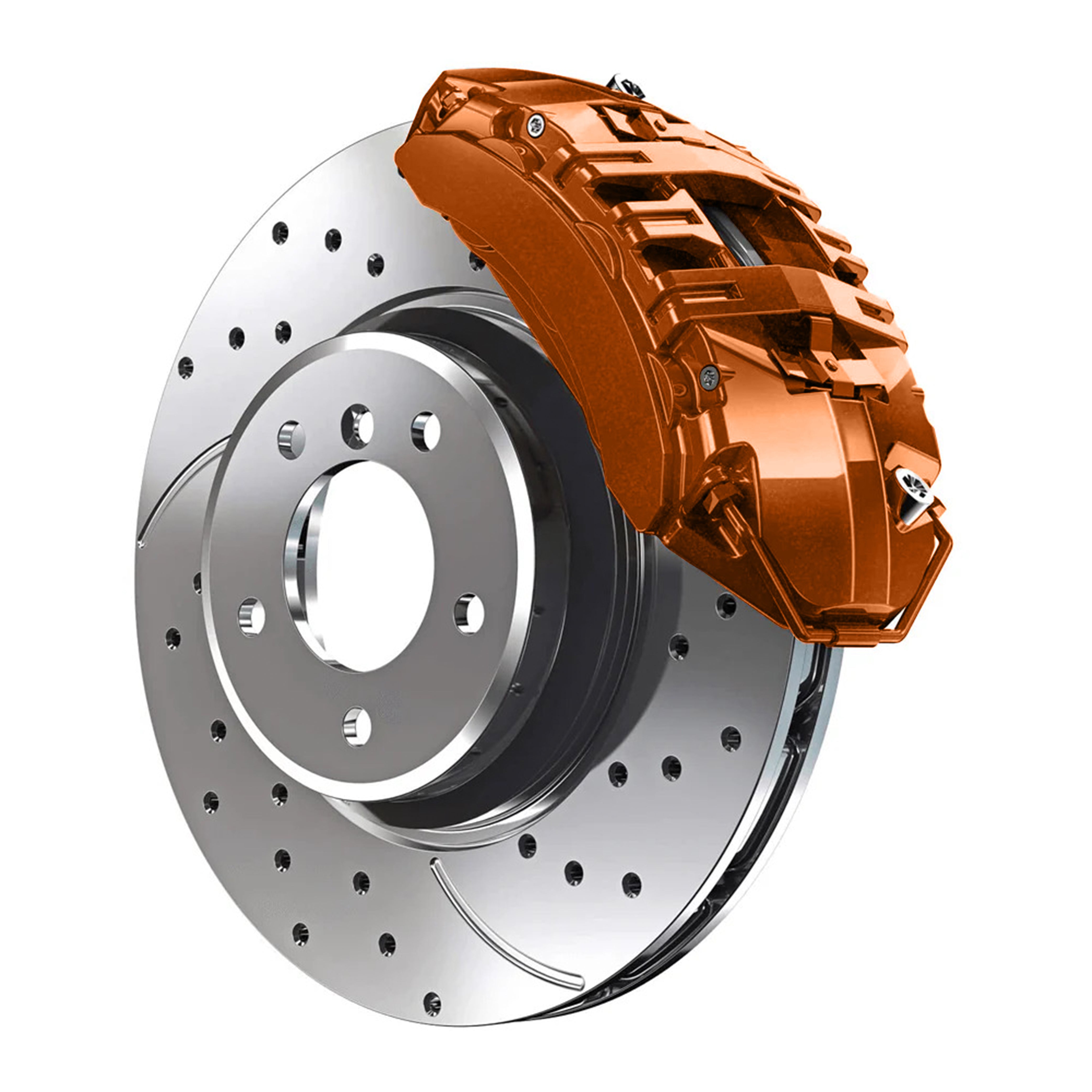 VR-CVR Dodge Copperhead Orange Metallic Custom Color Match Brake Caliper Paint Kit